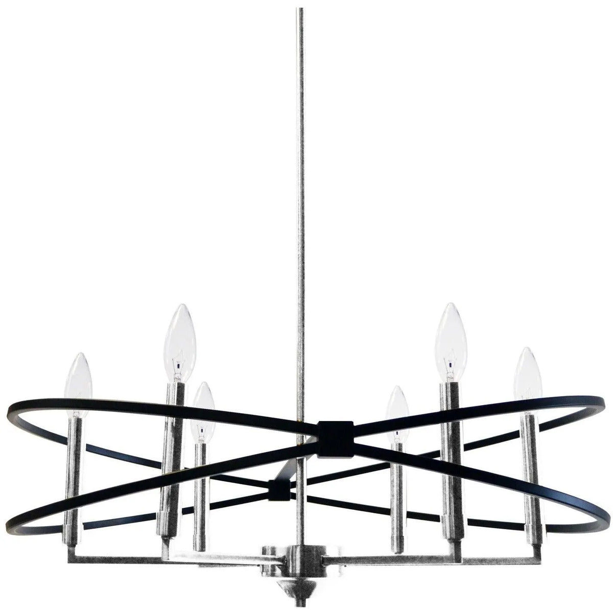 Dainolite - Paloma Chandelier - PAL-276C-PC-MB | Montreal Lighting & Hardware