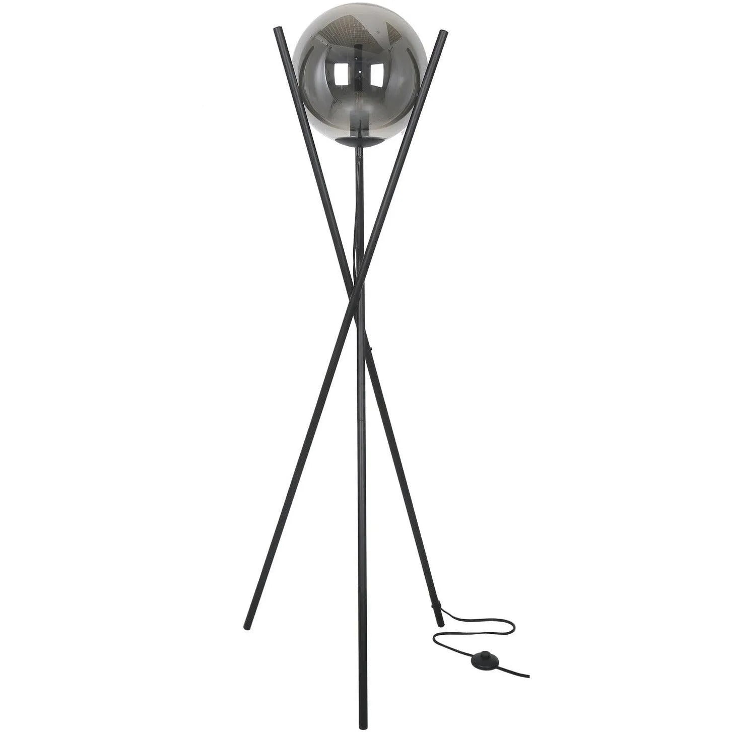 Dainolite - Pamela Floor Lamp - PAM-601F-MB | Montreal Lighting & Hardware