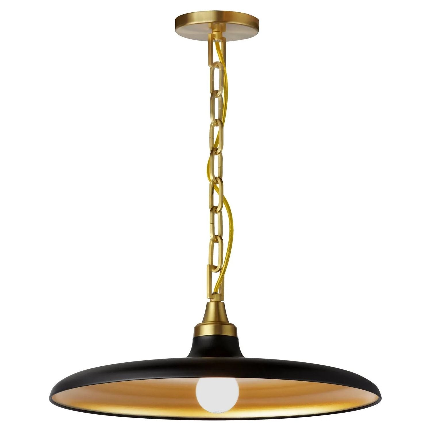 Dainolite - Quentin Pendant - QTN-181P-MB-AGB | Montreal Lighting & Hardware