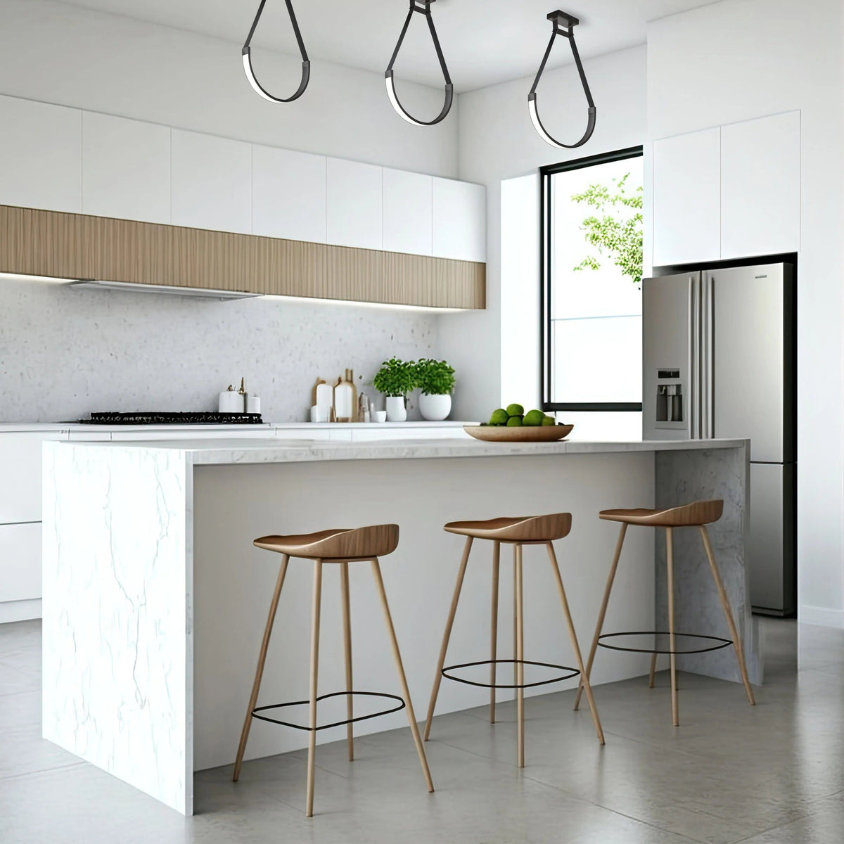 Dainolite - Regan LED Pendant - REG-241LEDP-AGB | Montreal Lighting & Hardware