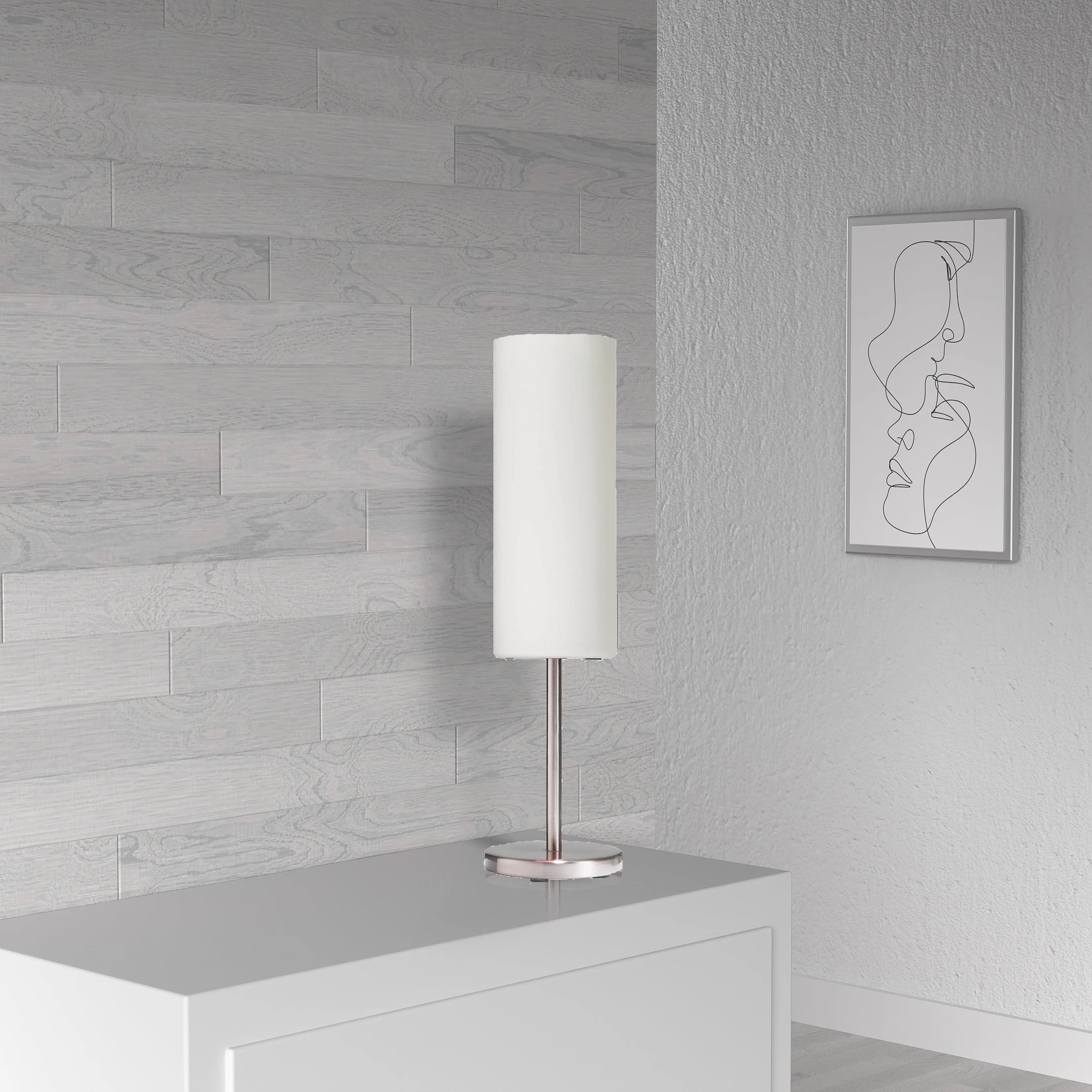 Dainolite - Signature Table Lamp - 83205-SC-WH | Montreal Lighting & Hardware