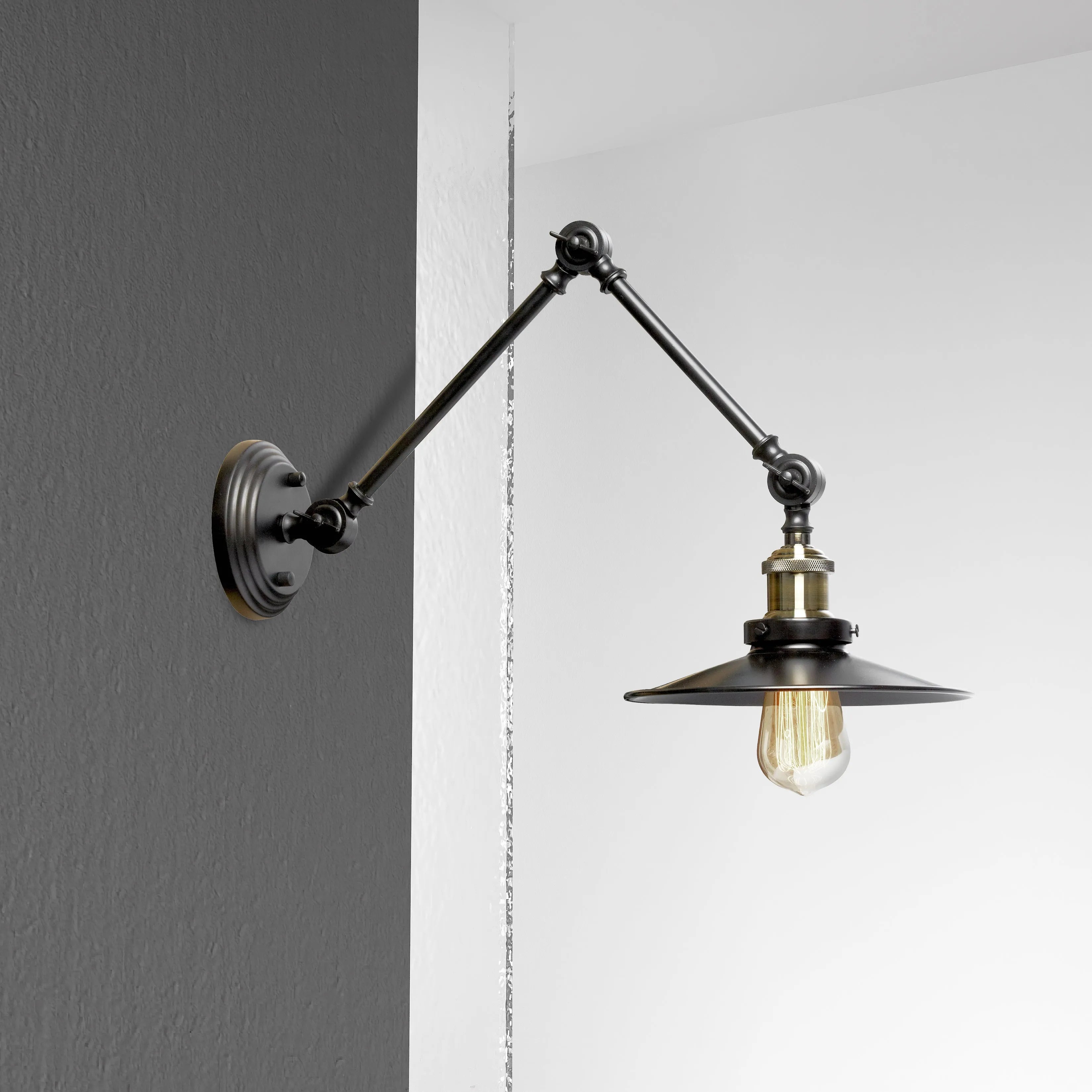 Dainolite - Signature Wall Sconce - V928-1W-BK | Montreal Lighting & Hardware