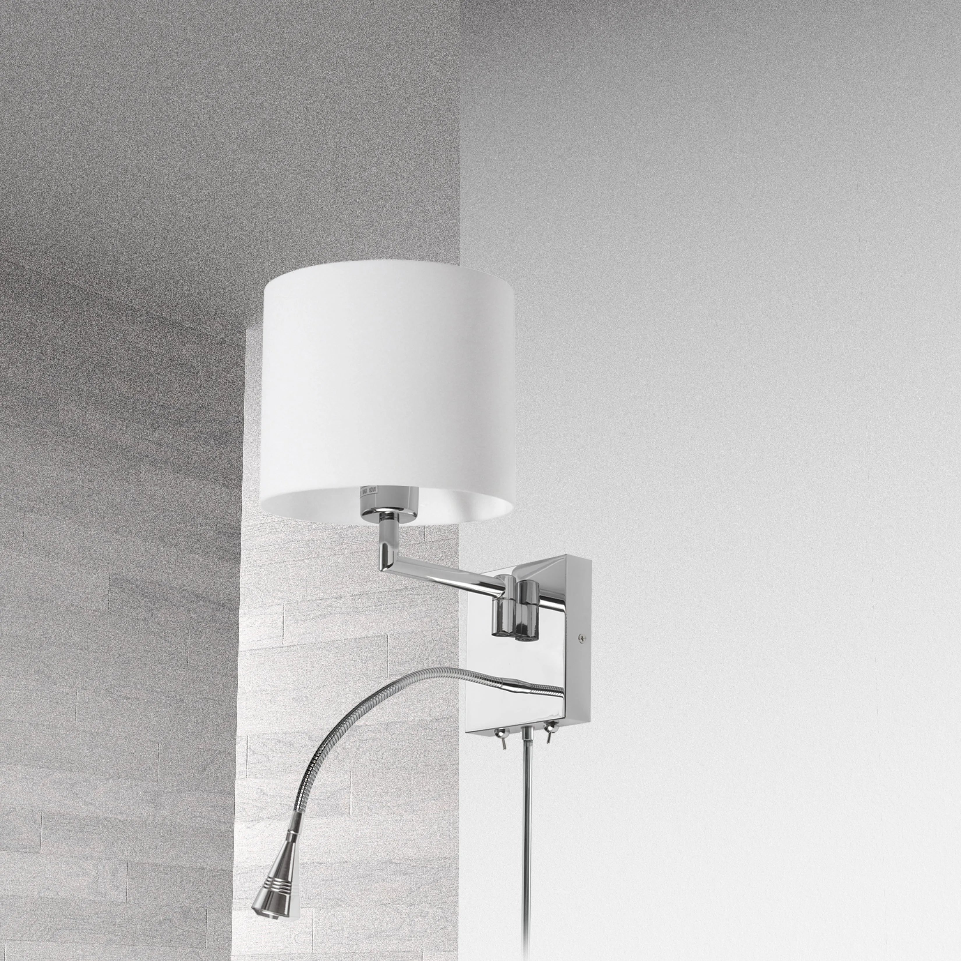 Dainolite - Signature Wall Sconce with Reading Light - DLED426A | Montreal Lighting & Hardware