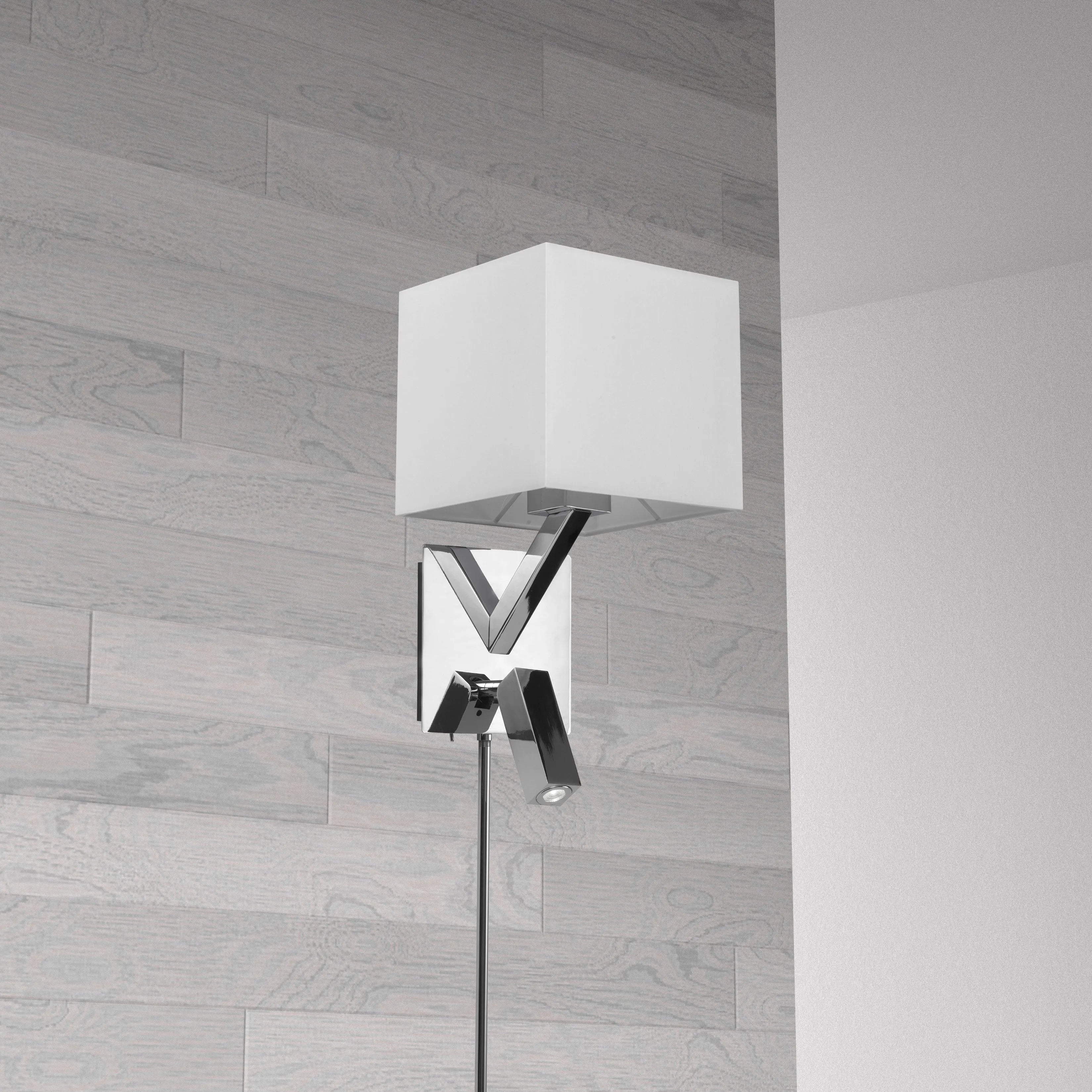 Dainolite - Signature Wall Sconce with Reading Light - DLED496-PC | Montreal Lighting & Hardware