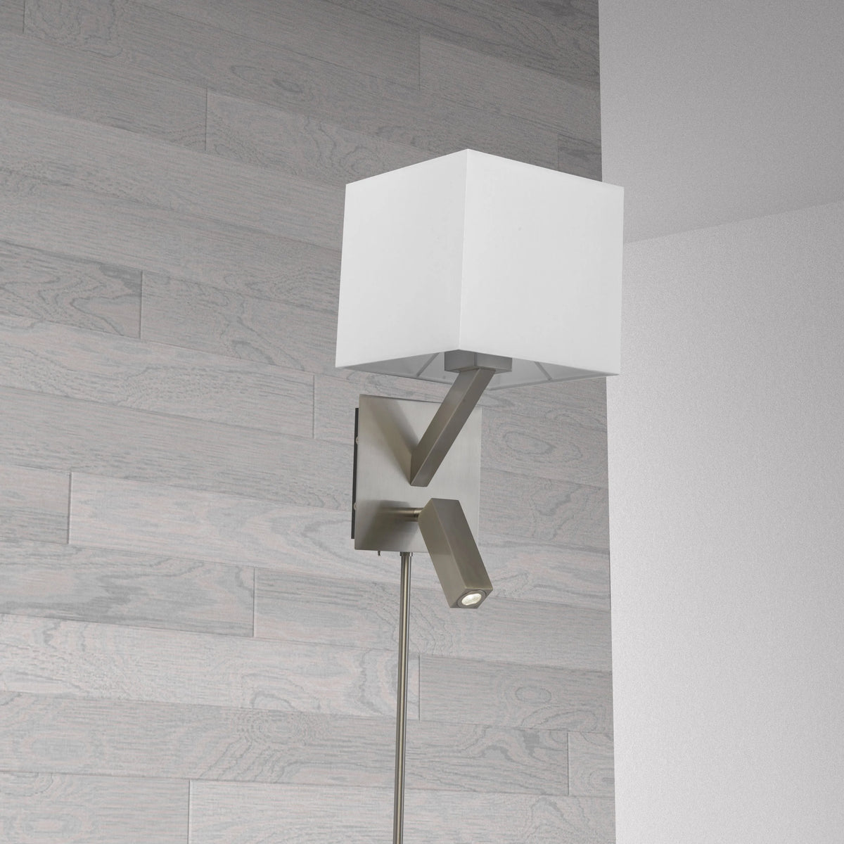 Dainolite - Signature Wall Sconce with Reading Light - DLED496-PC | Montreal Lighting & Hardware