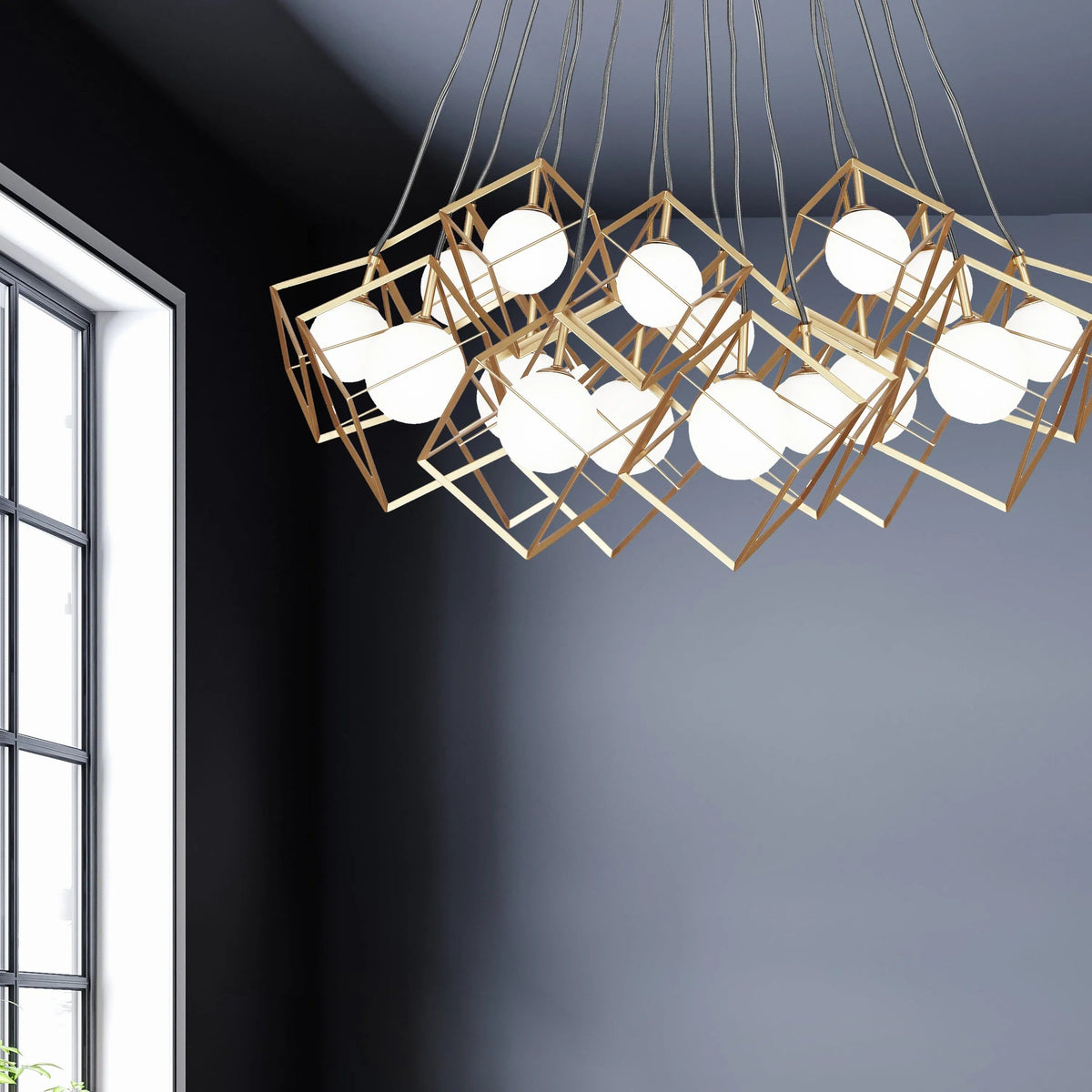 Dainolite - Thomson-Pendant - TSN-16P-GLD | Montreal Lighting & Hardware