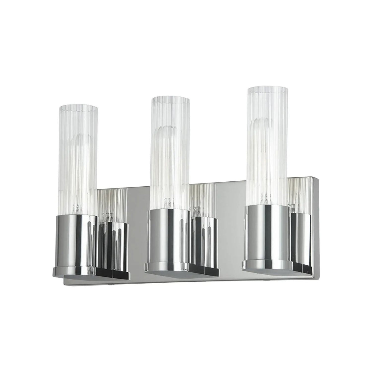 Dainolite - Tube Vanity - TBE-123W-PC | Montreal Lighting & Hardware