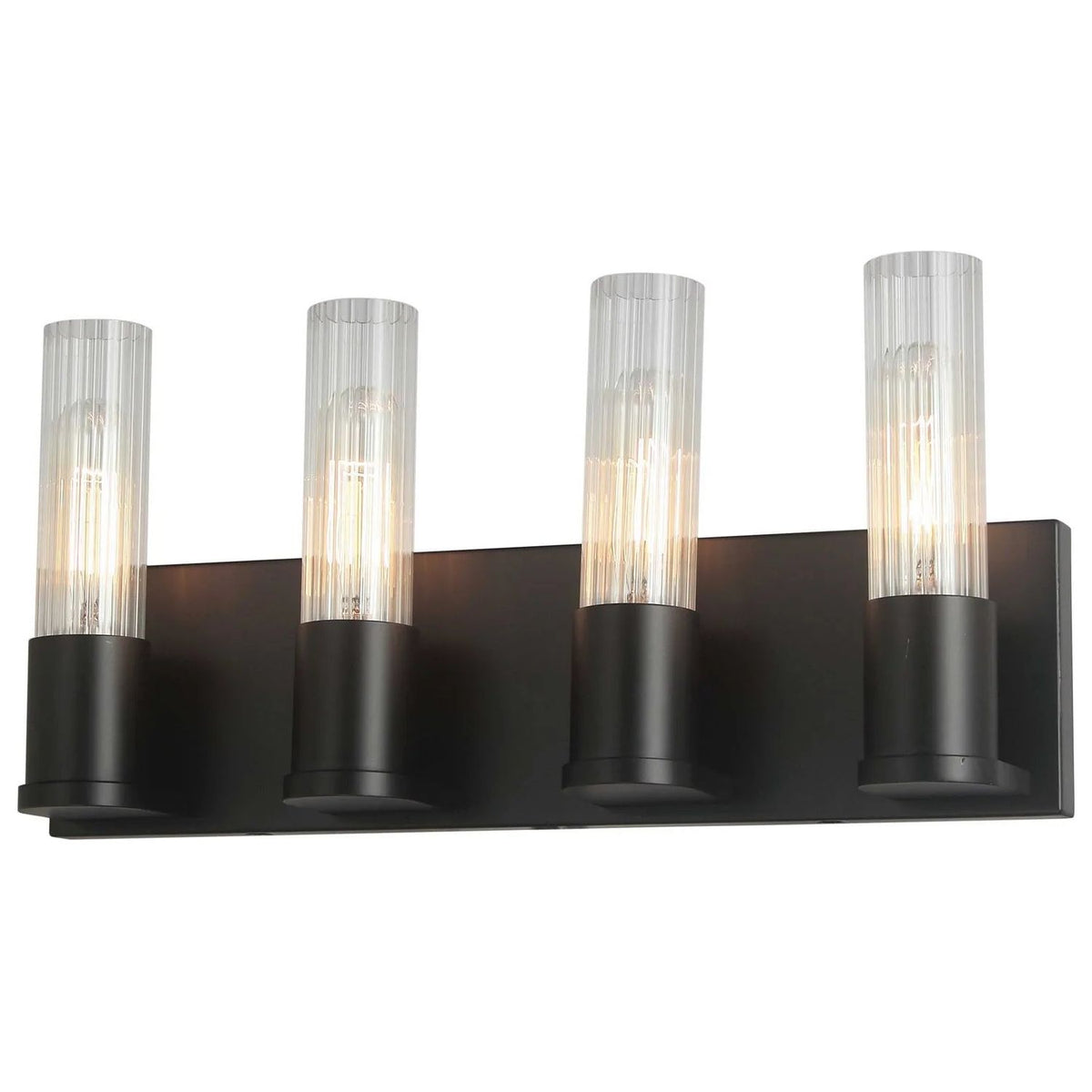 Dainolite - Tube Vanity - TBE-174W-MB | Montreal Lighting & Hardware