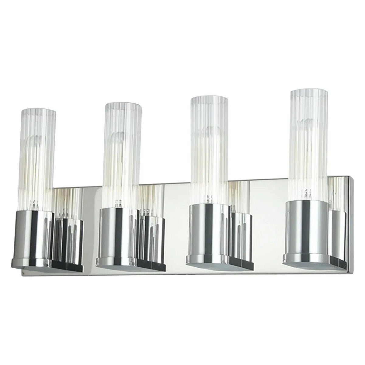 Dainolite - Tube Vanity - TBE-174W-PC | Montreal Lighting & Hardware