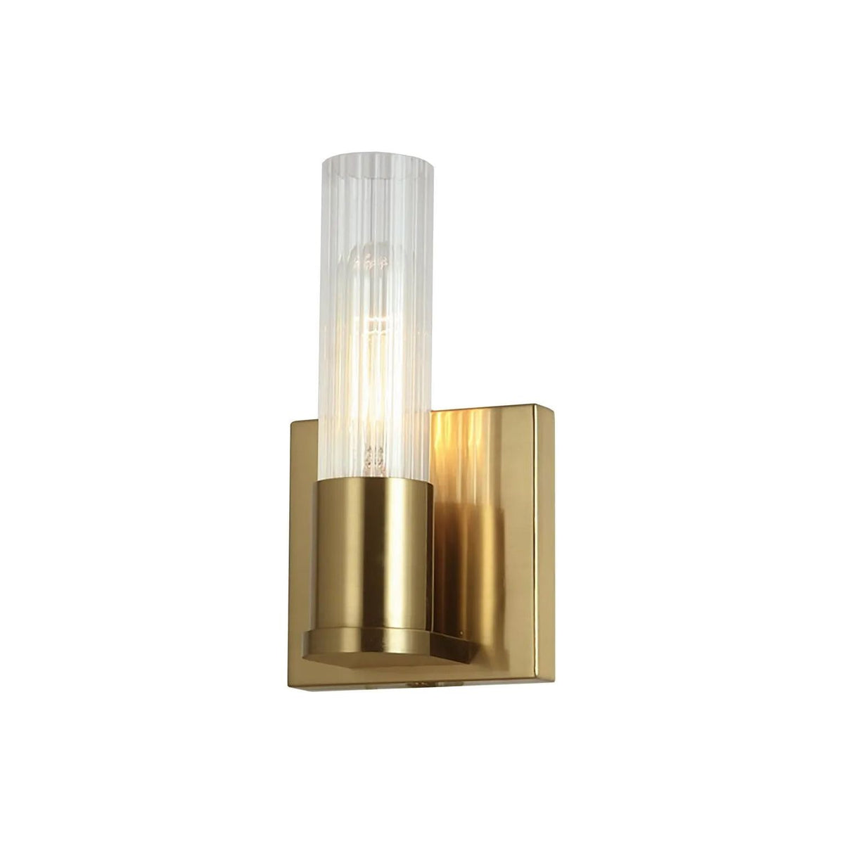 Dainolite - Tube Wall Sconce - TBE-41W-AGB | Montreal Lighting & Hardware