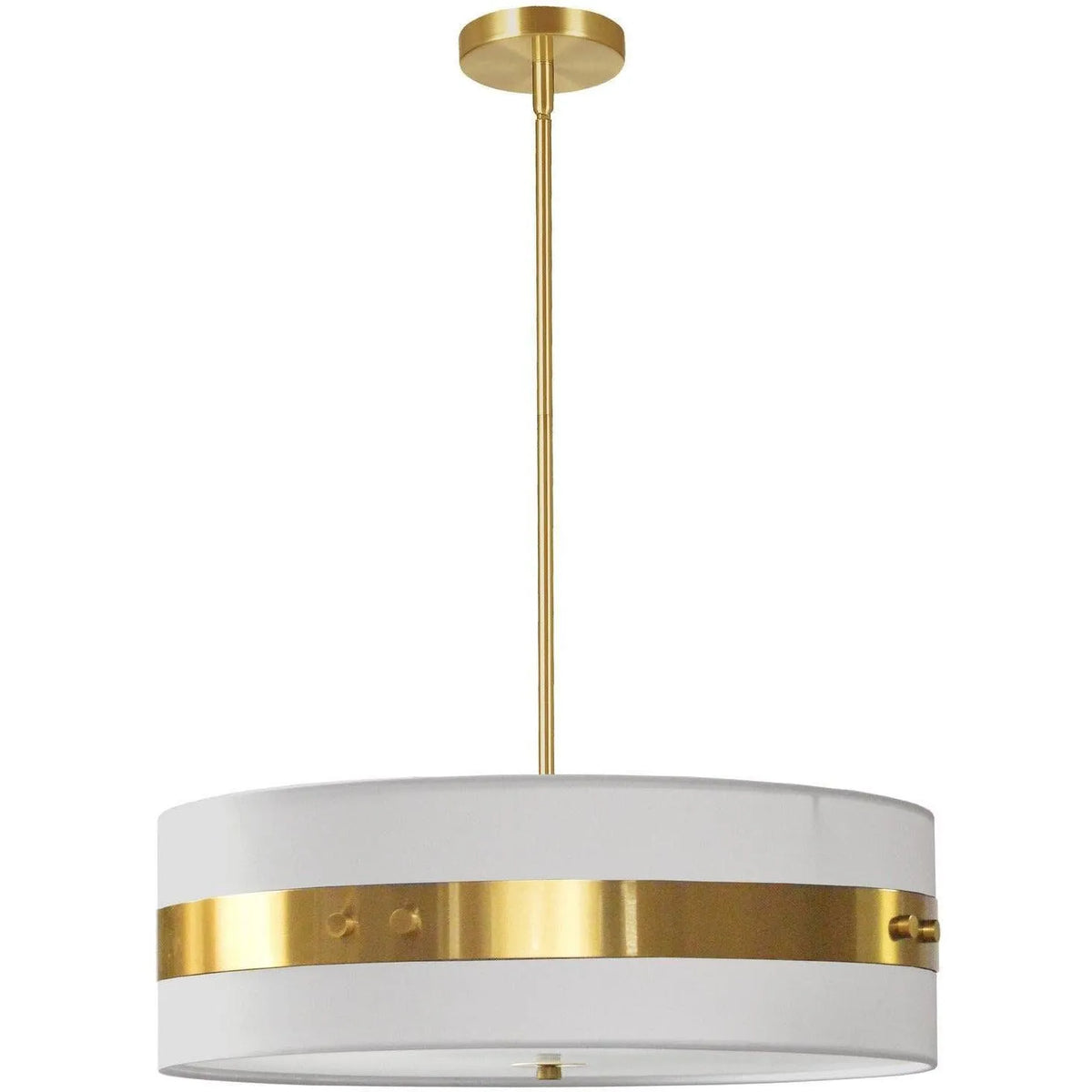 Dainolite - Willshire Pendant - WIL-224P-AGB-WH | Montreal Lighting & Hardware