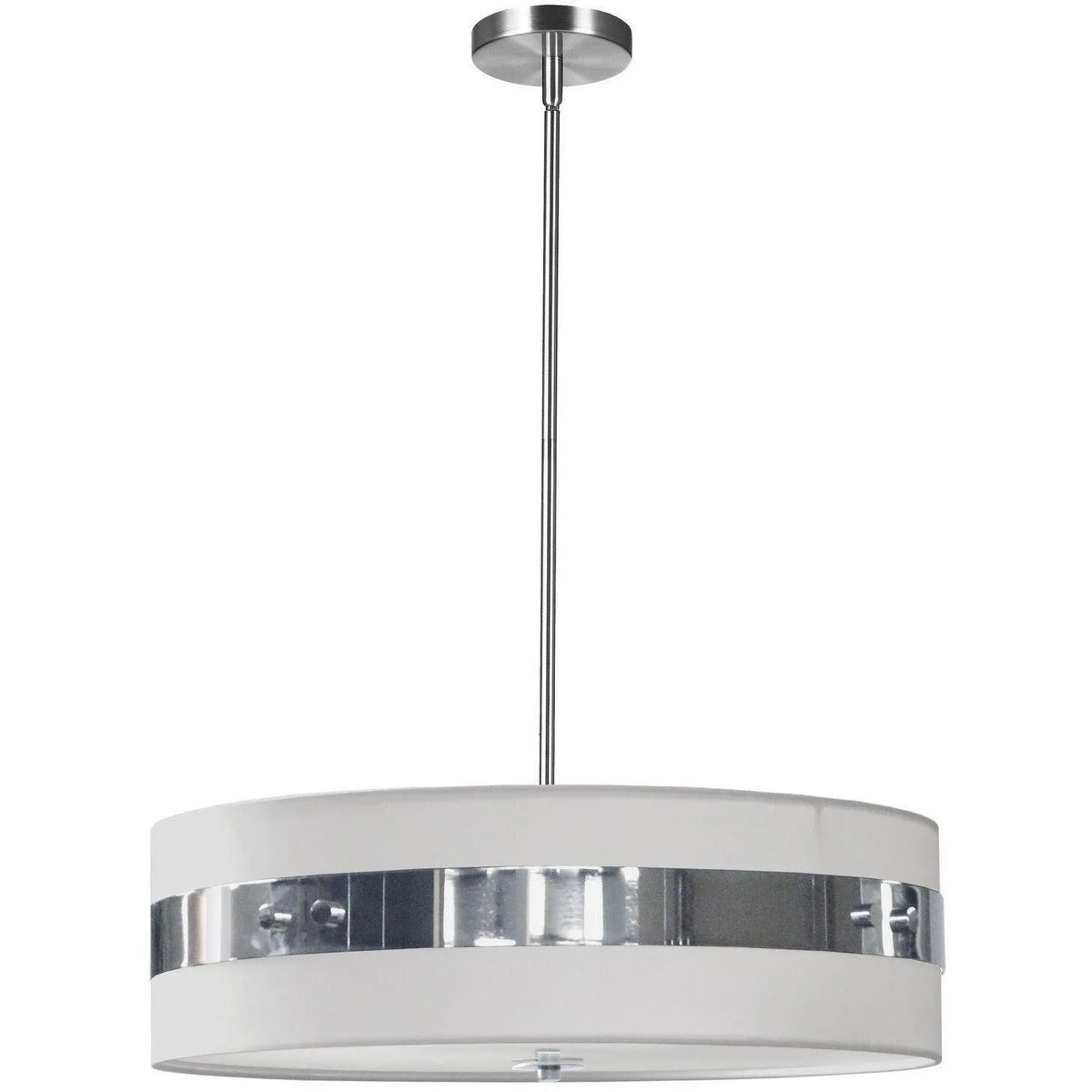 Dainolite - Willshire Pendant - WIL-224P-PC-WH | Montreal Lighting & Hardware