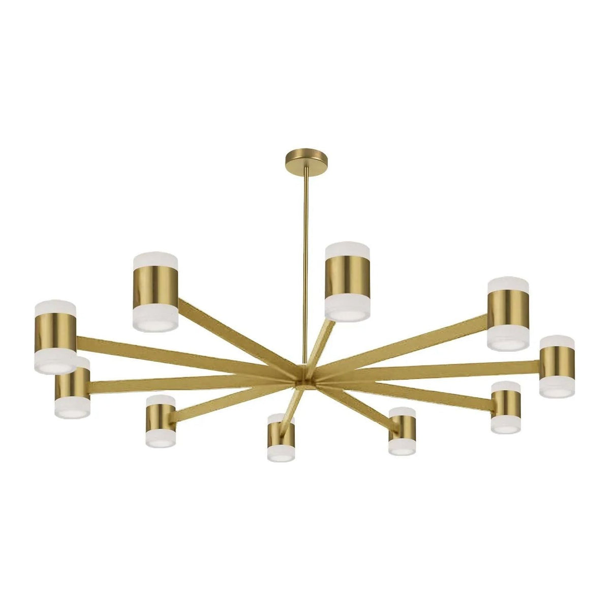 Dainolite - Wilson LED Chandelier - WLS-48140LEDC-AGB | Montreal Lighting & Hardware