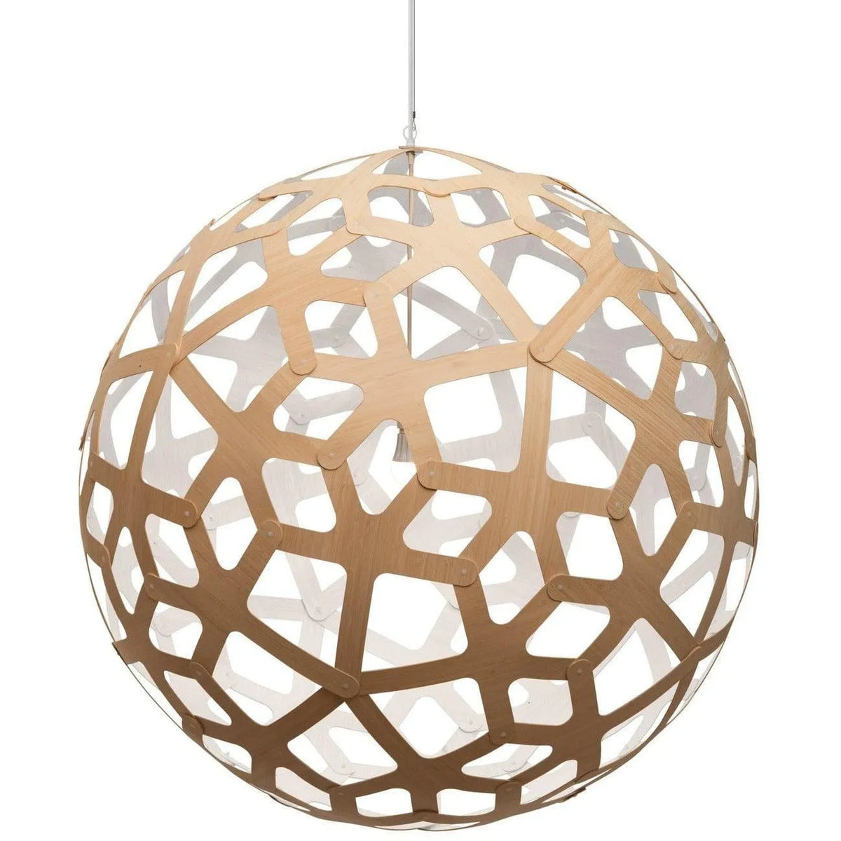 David Trubridge - Coral 1000 Pendant - COR-1000-BLK-BLK | Montreal Lighting & Hardware