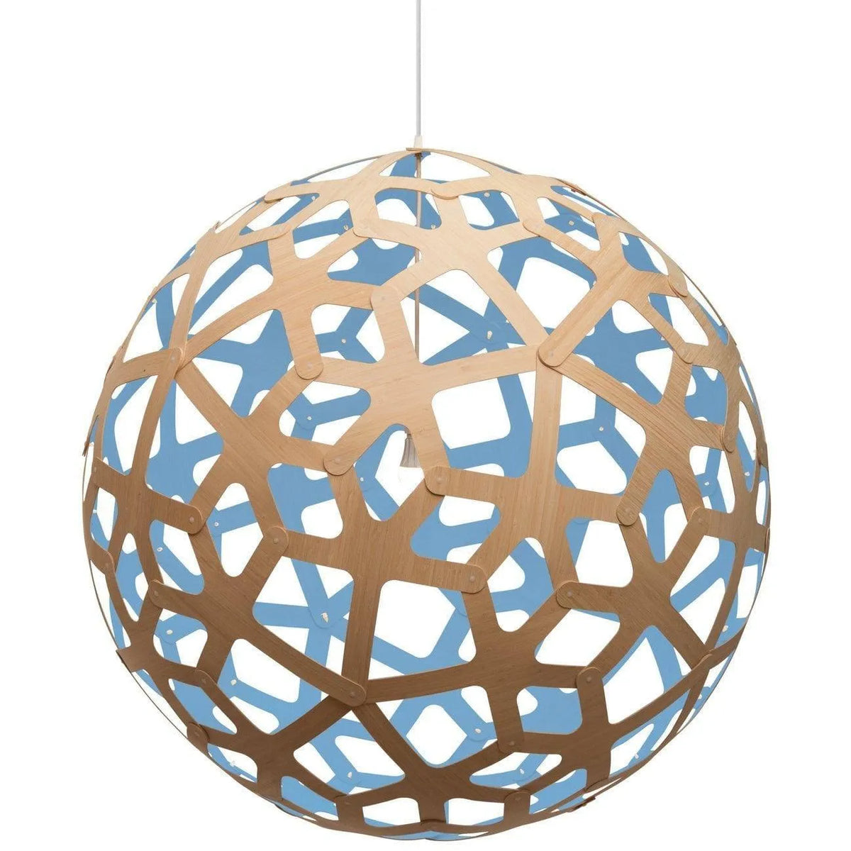 David Trubridge - Coral 1000 Pendant - COR-1000-BLK-BLK | Montreal Lighting & Hardware