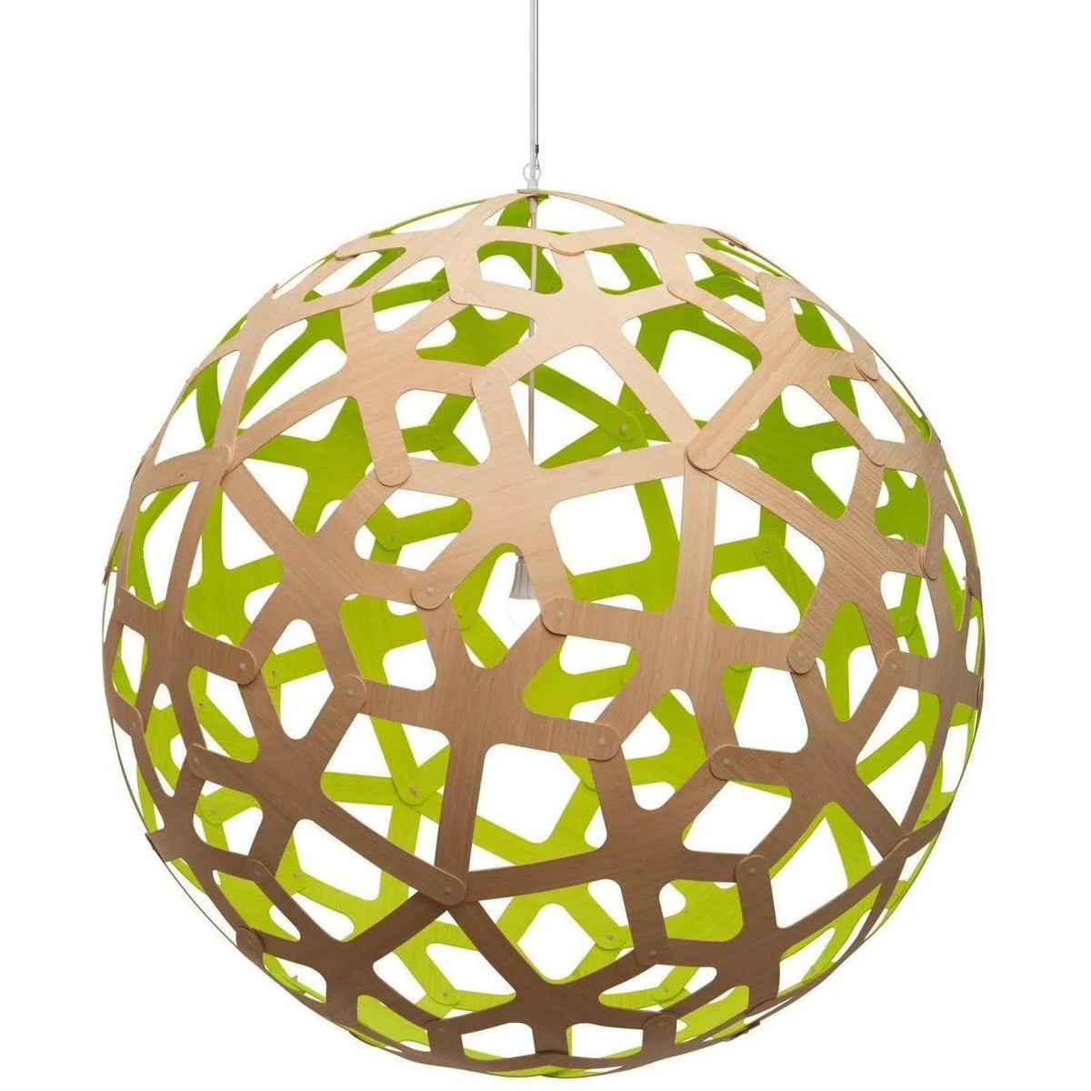 David Trubridge - Coral 1000 Pendant - COR-1000-BLK-BLK | Montreal Lighting & Hardware