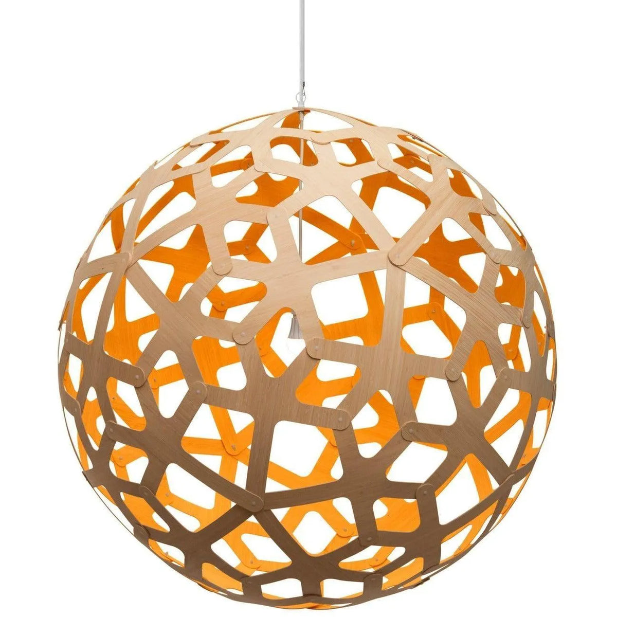 David Trubridge - Coral 1000 Pendant - COR-1000-BLK-BLK | Montreal Lighting & Hardware