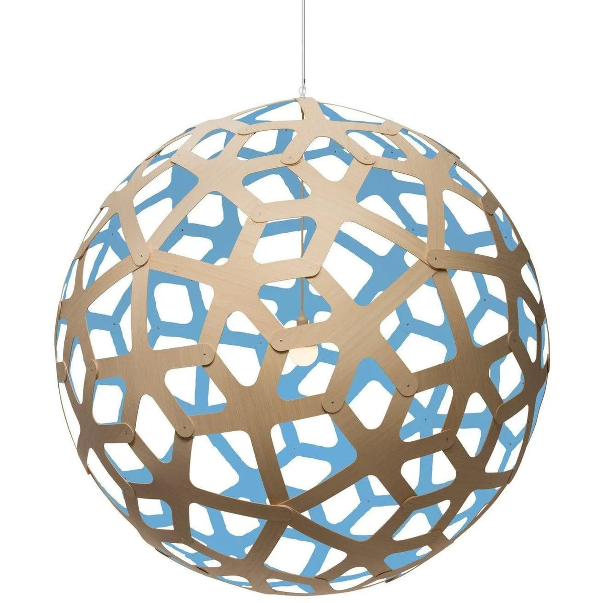 David Trubridge - Coral 1600 Pendant - COR-1600-BLK-BLK | Montreal Lighting & Hardware