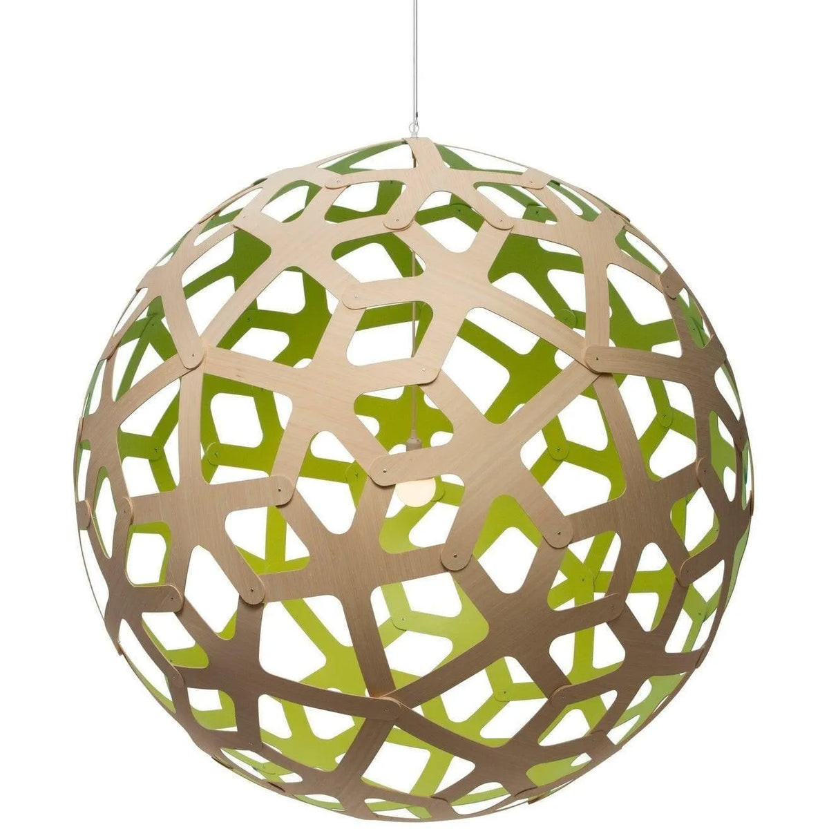 David Trubridge - Coral 1600 Pendant - COR-1600-BLK-BLK | Montreal Lighting & Hardware