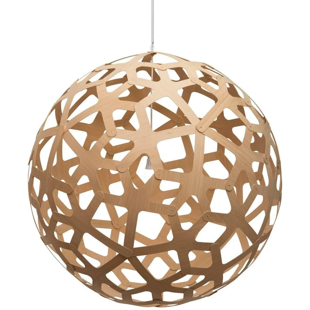 David Trubridge - Coral 1600 Pendant - COR-1600-BLK-BLK | Montreal Lighting & Hardware