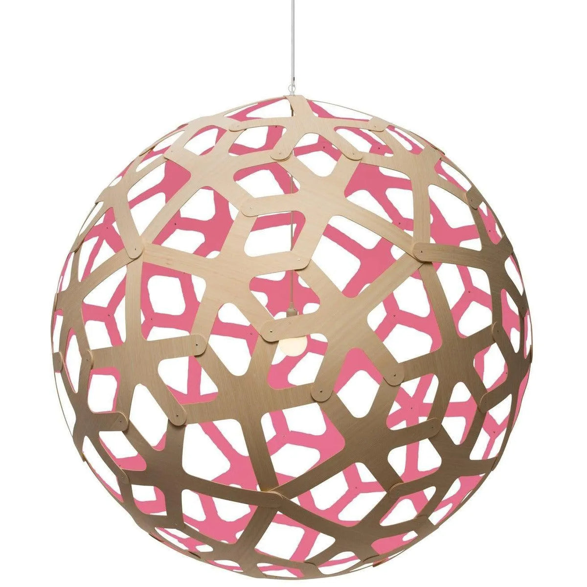 David Trubridge - Coral 1600 Pendant - COR-1600-BLK-BLK | Montreal Lighting & Hardware