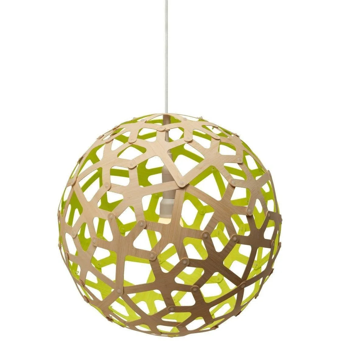 David Trubridge - Coral 400 Pendant - COR-0400-BLK-BLK | Montreal Lighting & Hardware