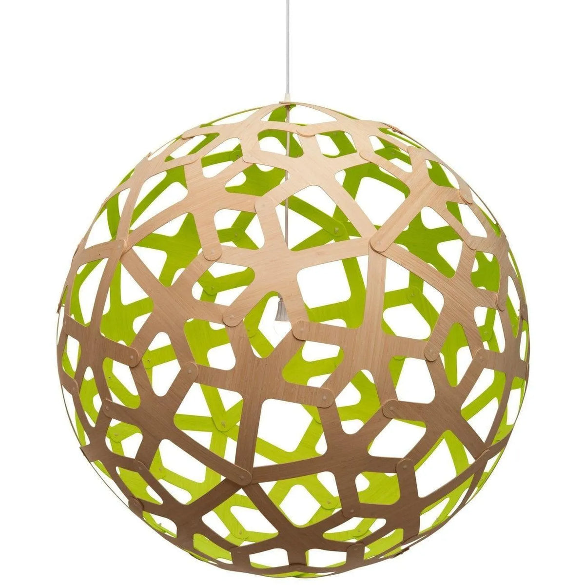 David Trubridge - Coral 800 Pendant - COR-0800-BLK-BLK | Montreal Lighting & Hardware