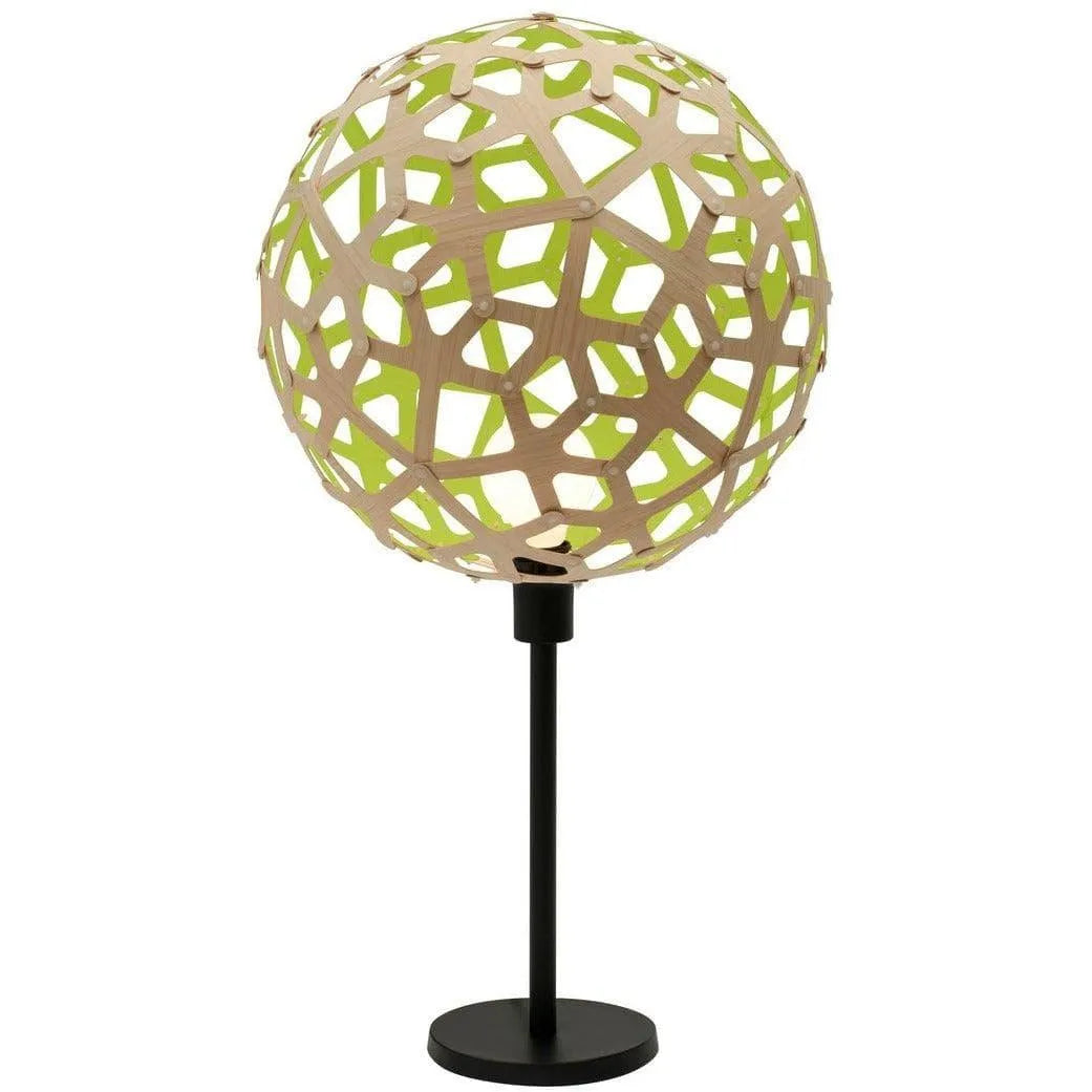 David Trubridge - Coral Table Lamp - COR-TABL-BLK-BLK | Montreal Lighting & Hardware