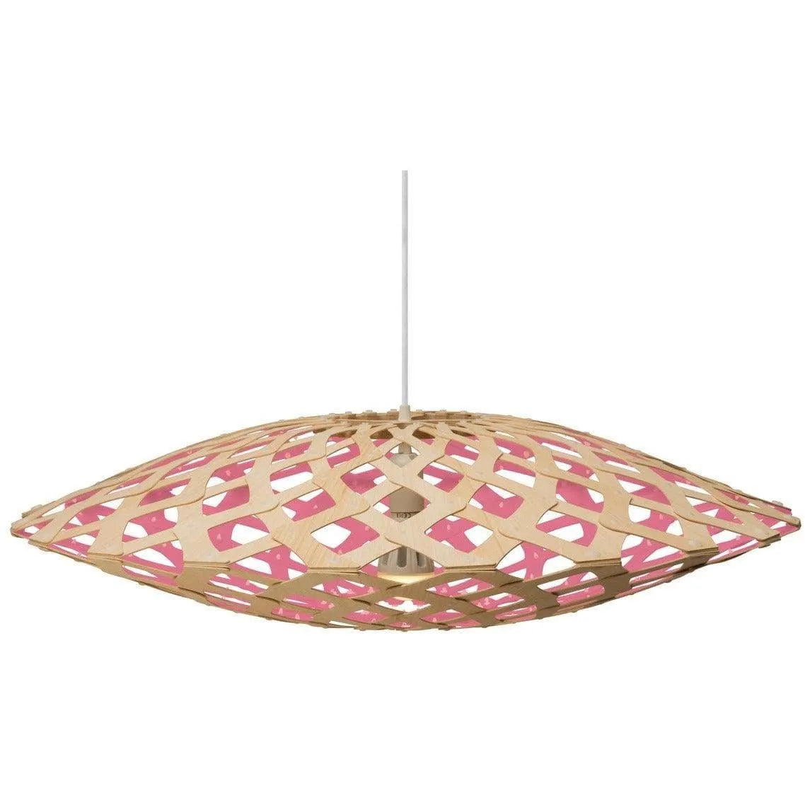 David Trubridge - Flax 800 Pendant - FLX-0800-BLK-BLK | Montreal Lighting & Hardware