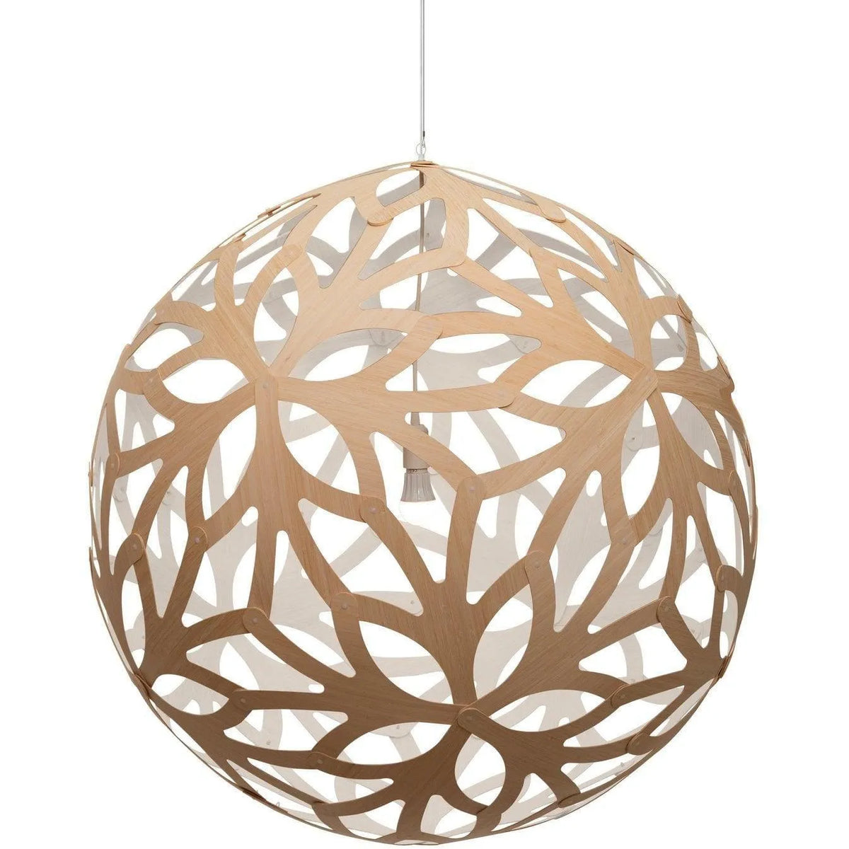 David Trubridge - Floral 1000 Pendant - FLO-1000-BLK-BLK | Montreal Lighting & Hardware