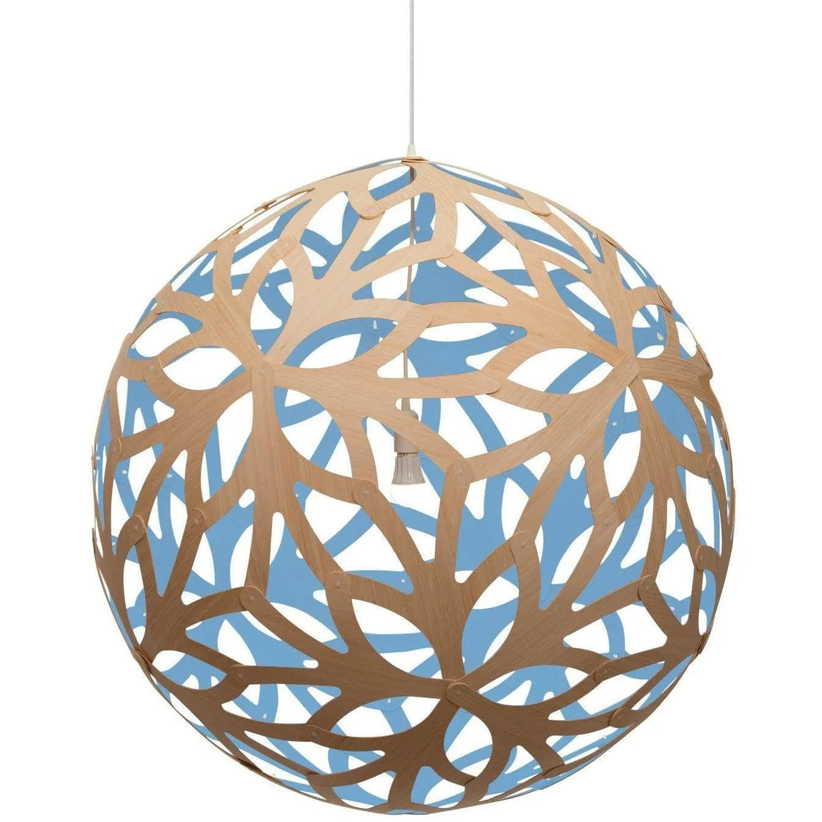 David Trubridge - Floral 1000 Pendant - FLO-1000-BLK-BLK | Montreal Lighting & Hardware