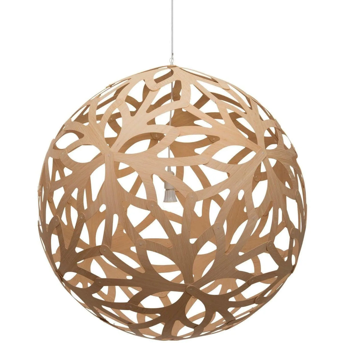 David Trubridge - Floral 1000 Pendant - FLO-1000-BLK-BLK | Montreal Lighting & Hardware