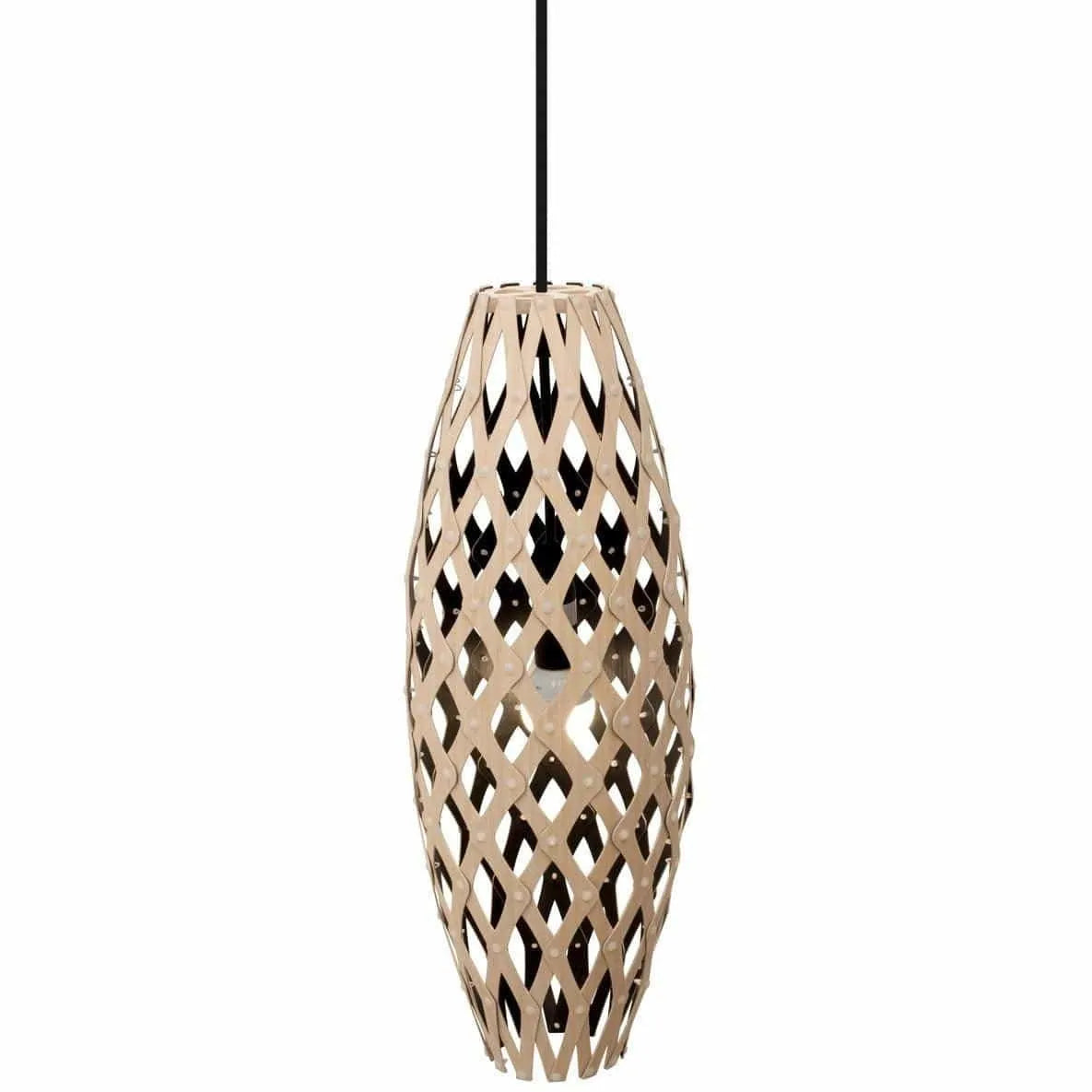 David Trubridge - Hinaki 500 Pendant - HIN-0500-BLK-BLK | Montreal Lighting & Hardware