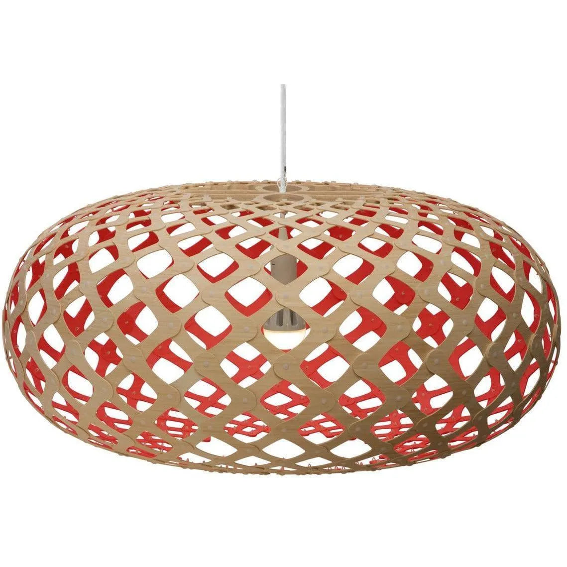 David Trubridge - Kina 1000 Pendant - KIN-1000-BLK-BLK | Montreal Lighting & Hardware