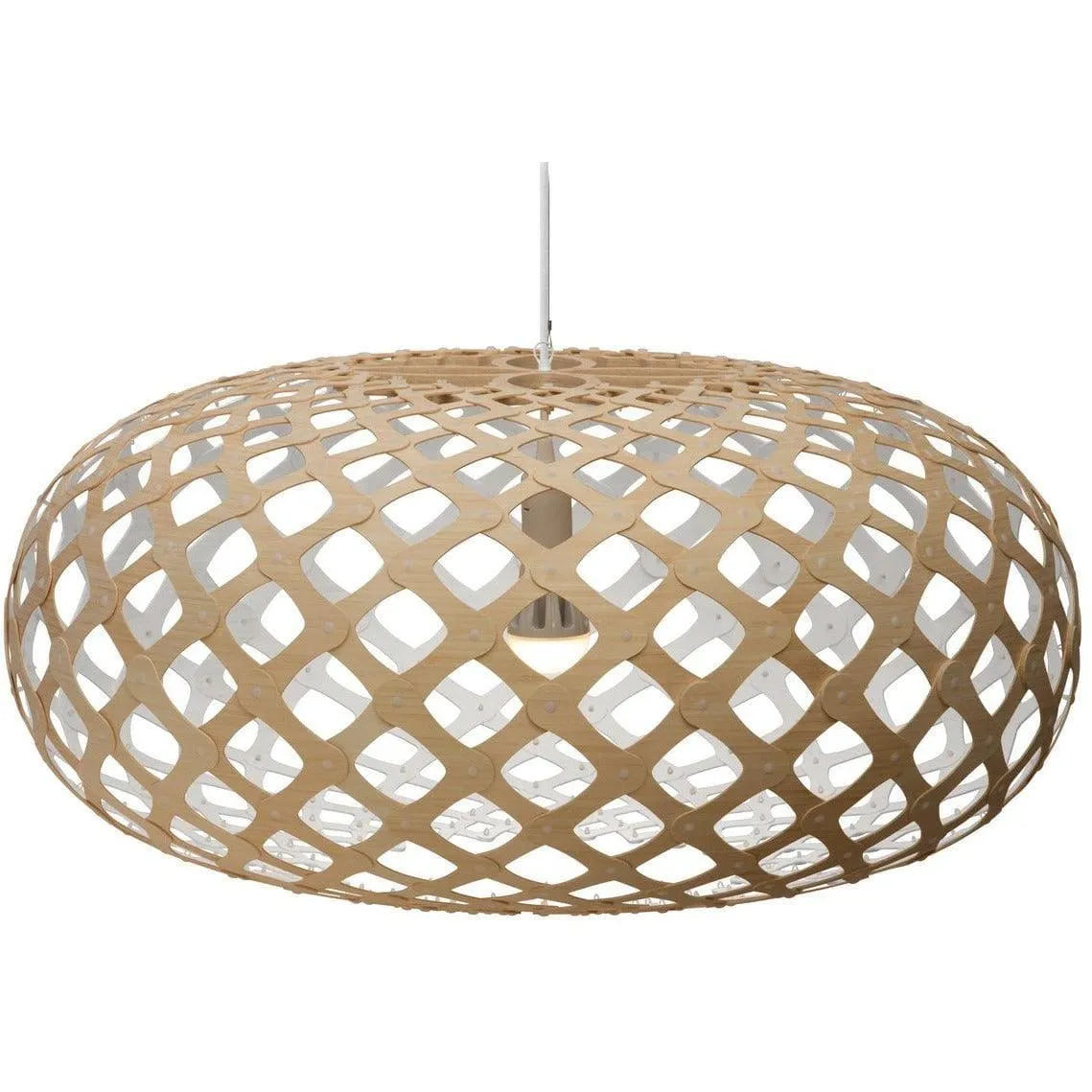 David Trubridge - Kina 1000 Pendant - KIN-1000-BLK-BLK | Montreal Lighting & Hardware