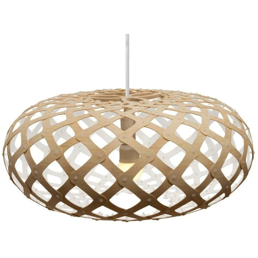 David Trubridge - Kina 440 Pendant - KIN-0440-BLK-BLK | Montreal Lighting & Hardware