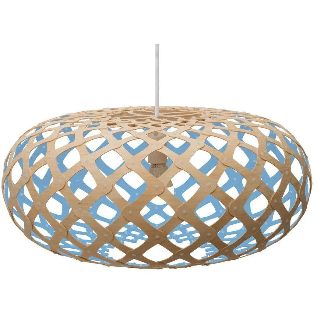 David Trubridge - Kina 600 Pendant - KIN-0600-BLK-BLK | Montreal Lighting & Hardware