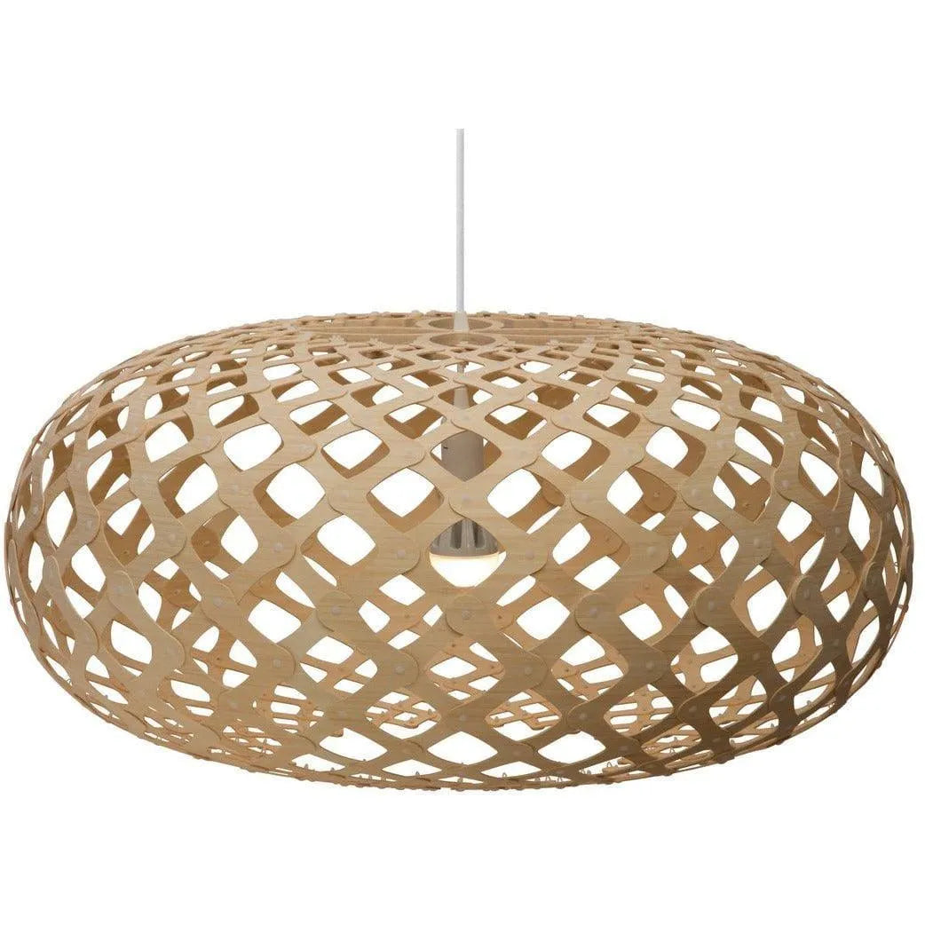 David Trubridge - Kina 800 Pendant - KIN-0800-BLK-BLK | Montreal Lighting & Hardware