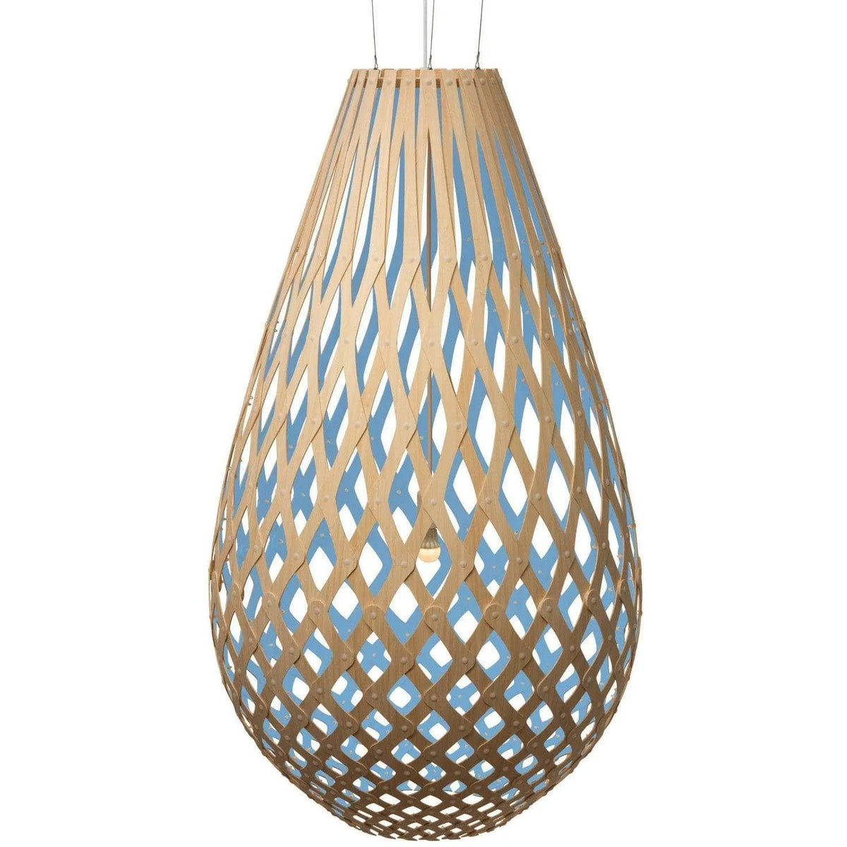 David Trubridge - Koura 1600 Pendant - KOU-1600-BLK-BLK | Montreal Lighting & Hardware