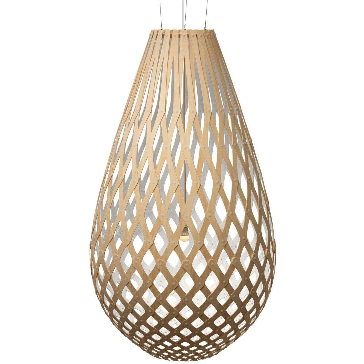 David Trubridge - Koura 1600 Pendant - KOU-1600-BLK-BLK | Montreal Lighting & Hardware