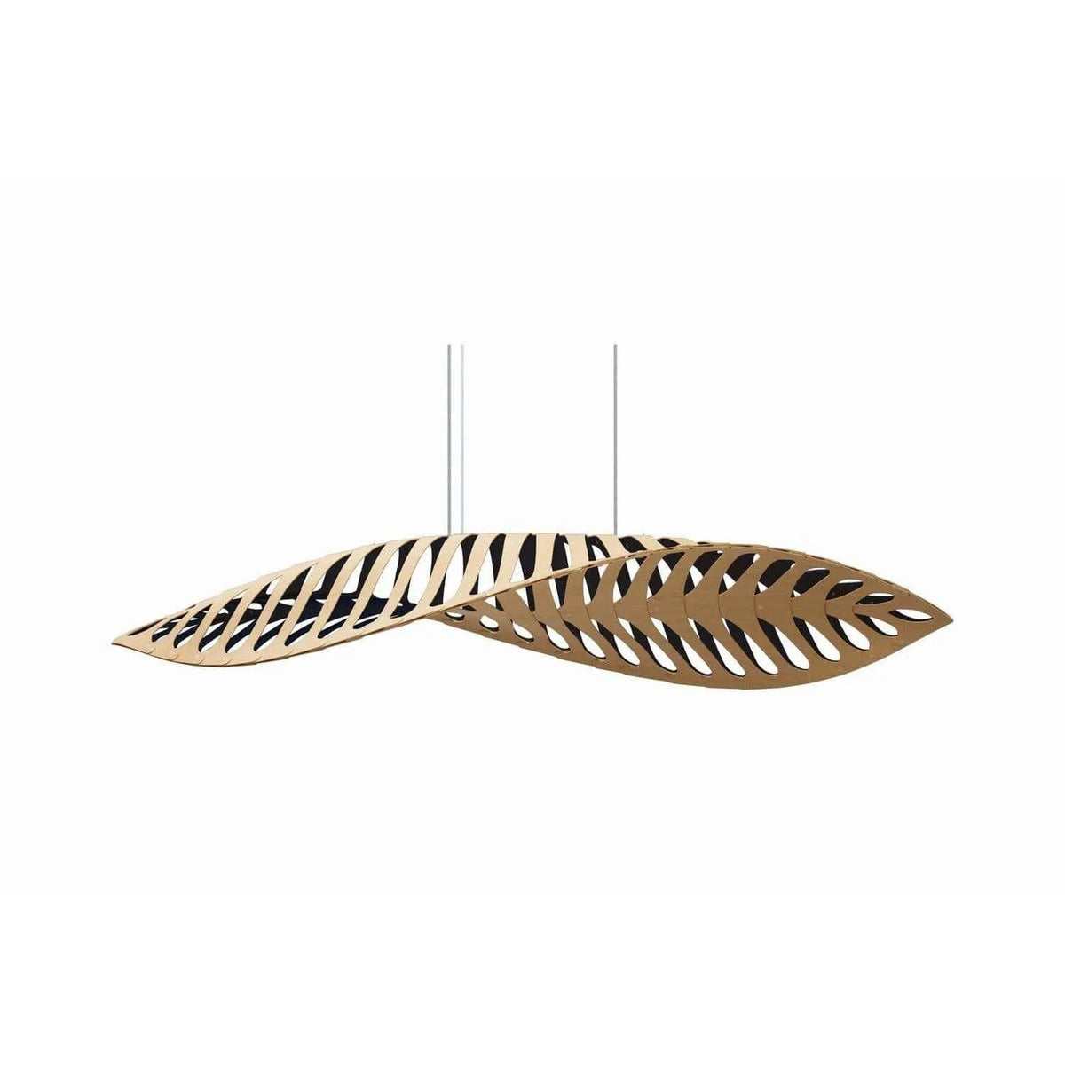 David Trubridge - Navicula Pendant - NAV-LARG-BLK-BLK | Montreal Lighting & Hardware