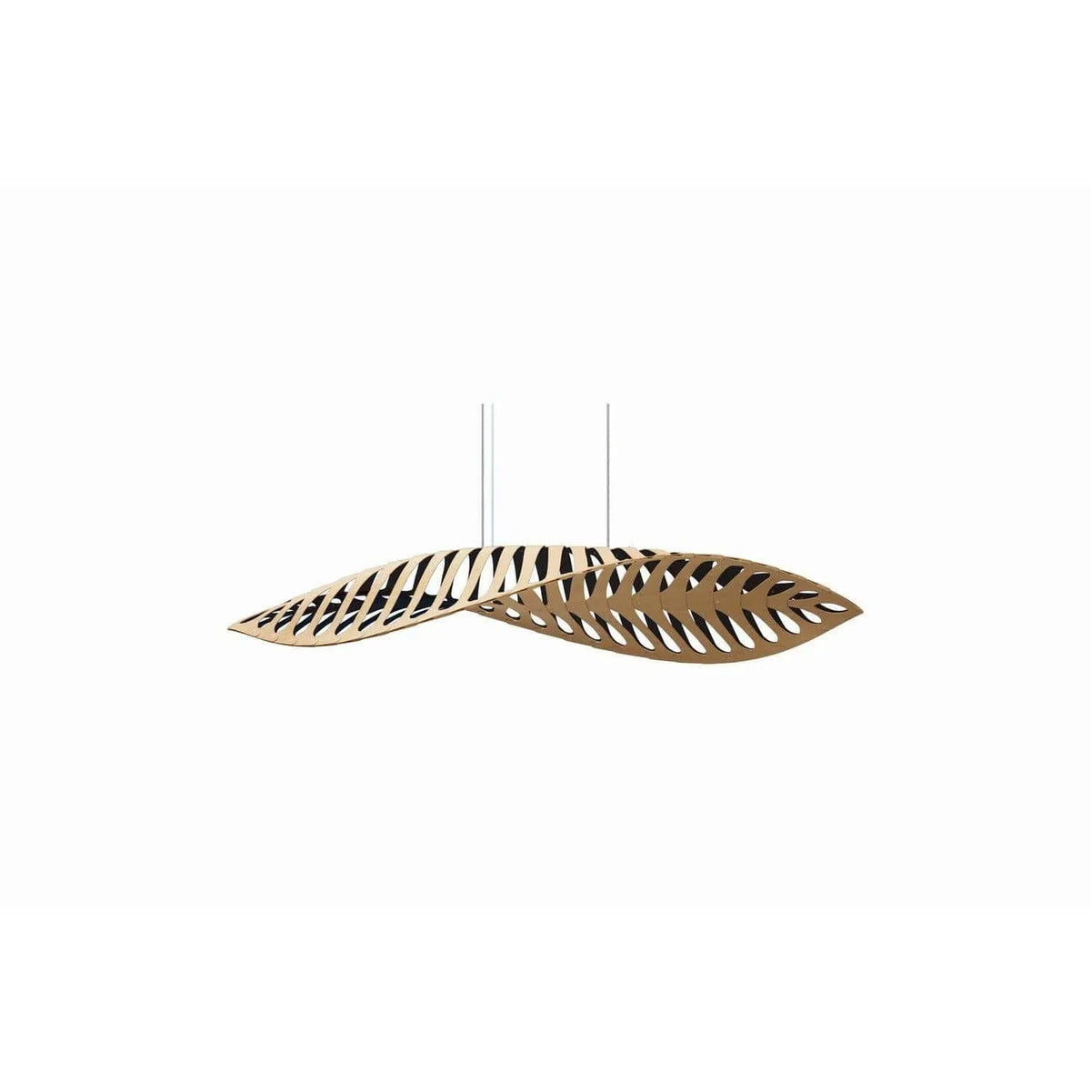 David Trubridge - Navicula Pendant - NAV-LARG-BLK-BLK | Montreal Lighting & Hardware