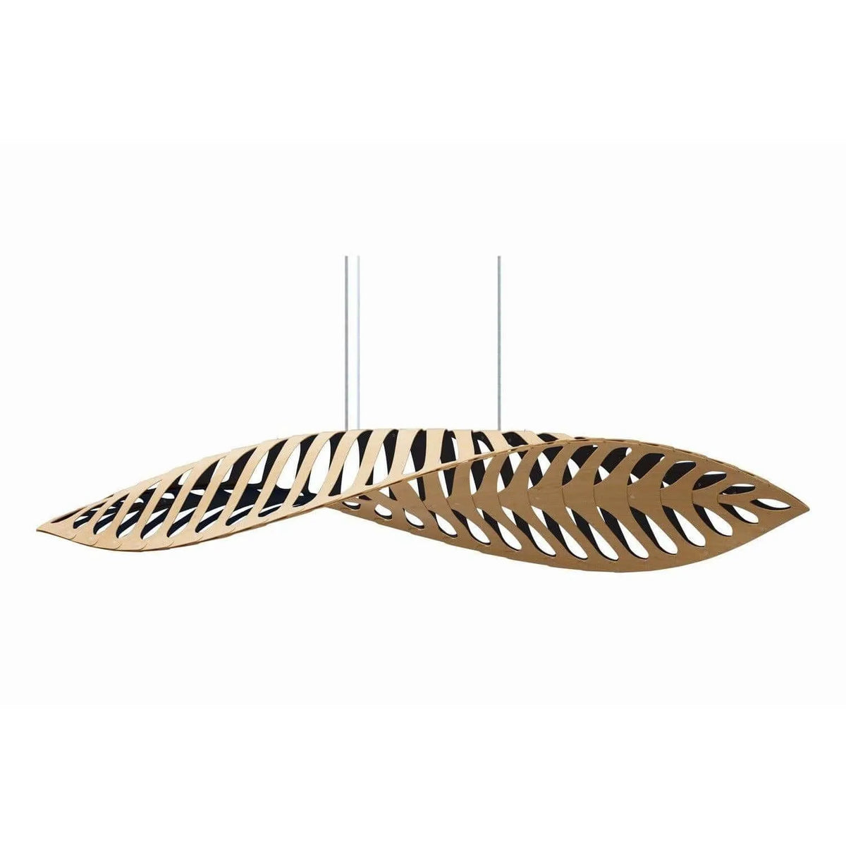 David Trubridge - Navicula Pendant - NAV-LARG-BLK-BLK | Montreal Lighting & Hardware