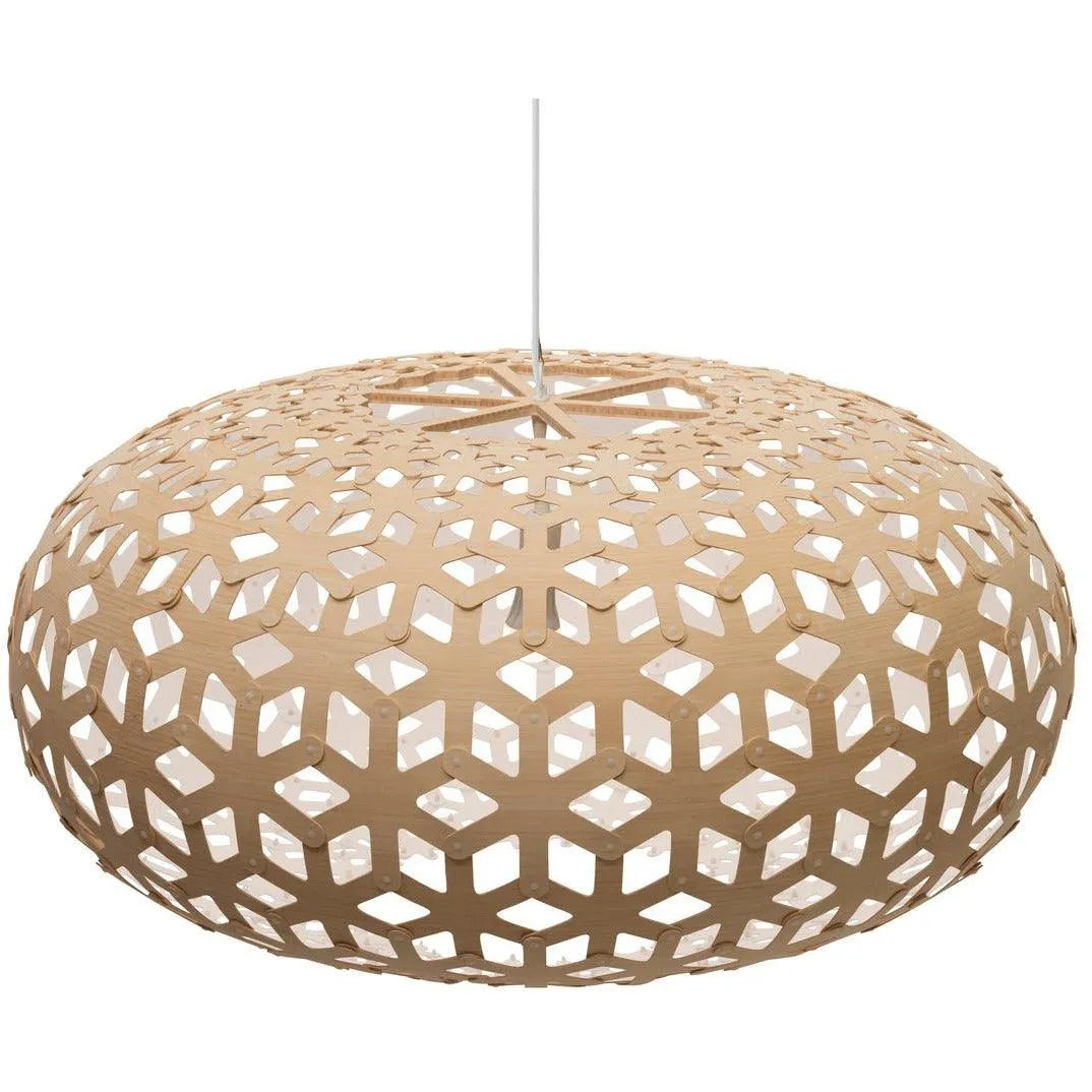 David Trubridge - Snowflake 800 Pendant - SNO-0800-BLK-BLK | Montreal Lighting & Hardware