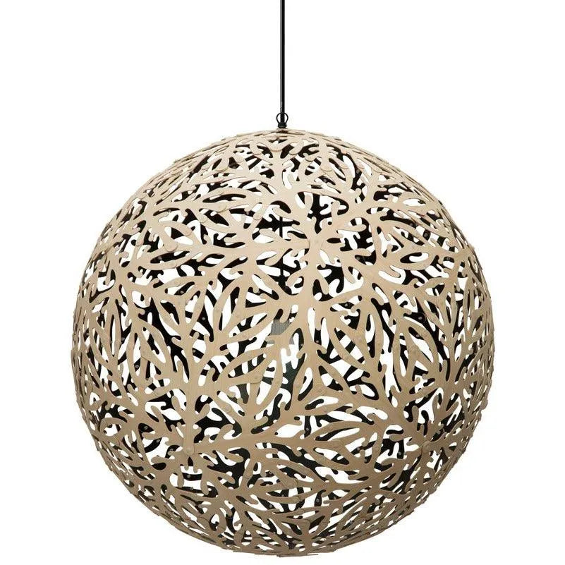 David Trubridge - Sola 800 Pendant - SOL-0800-BLK-BLK | Montreal Lighting & Hardware