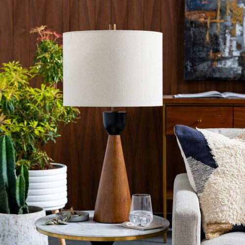 L'accent de Downey Lampe de table par Surya | EXPÉDITION RAPIDE