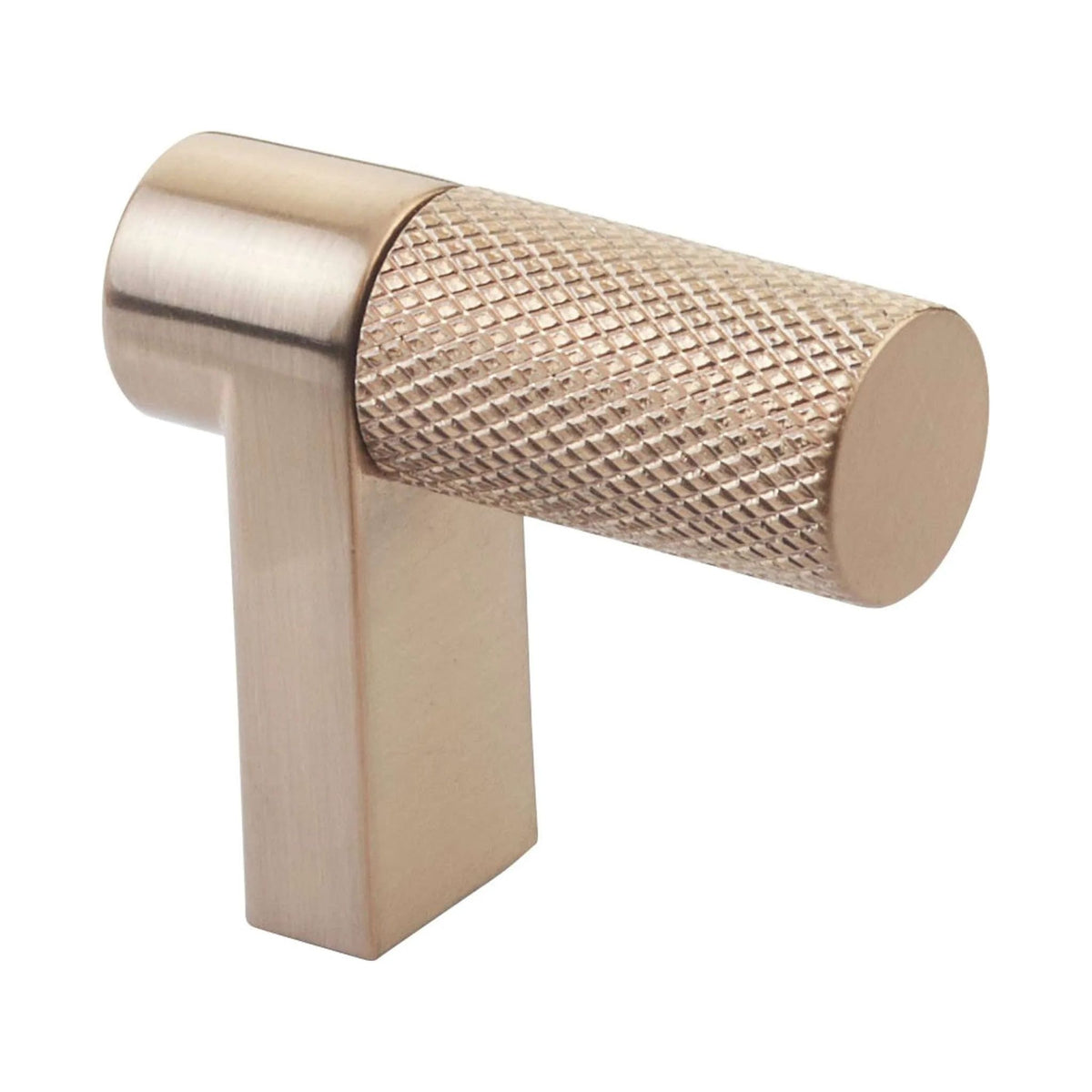 Emtek - Emtek Select Bar Cabinet Finger Pull Knurled Bar - 86658.RECSCU.KNSCU | Montreal Lighting & Hardware