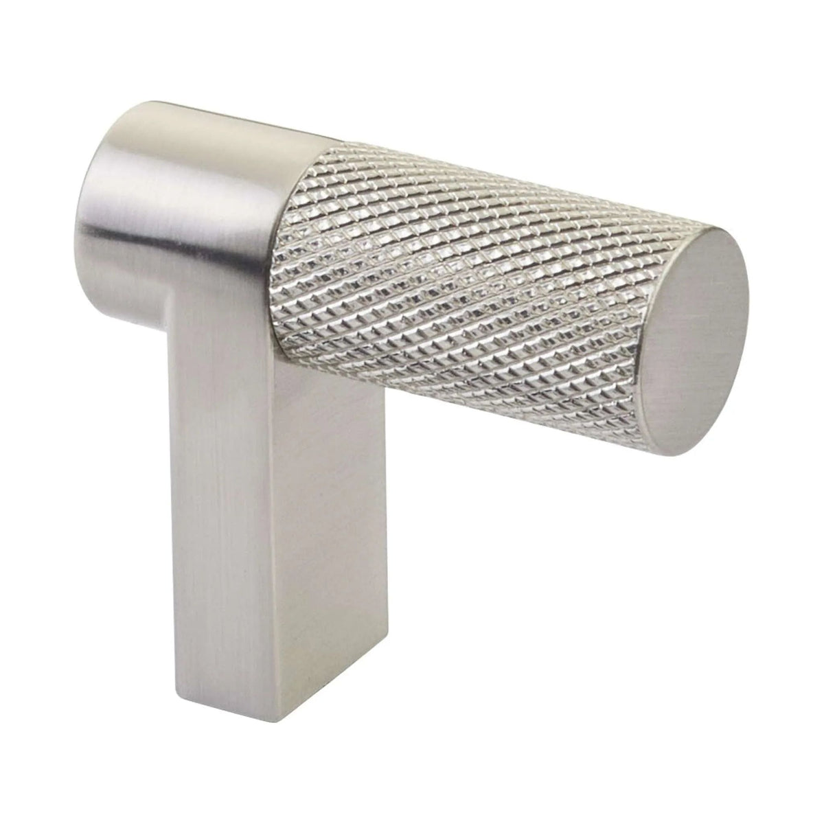 Emtek - Emtek Select Bar Cabinet Finger Pull Knurled Bar - 86658.RECUS15.KNUS15 | Montreal Lighting & Hardware