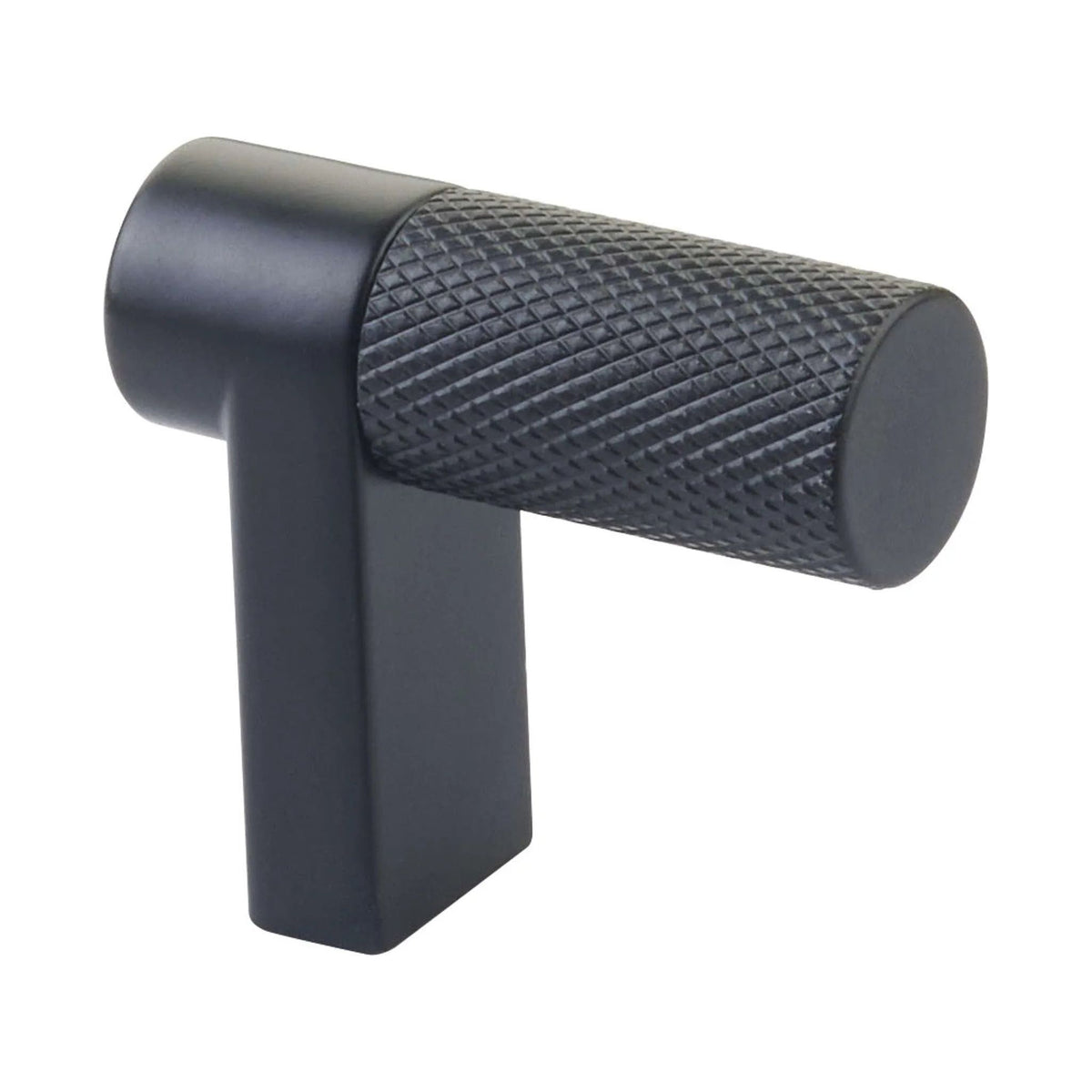 Emtek - Emtek Select Bar Cabinet Finger Pull Knurled Bar - 86658.RECUS19.KNUS19 | Montreal Lighting & Hardware