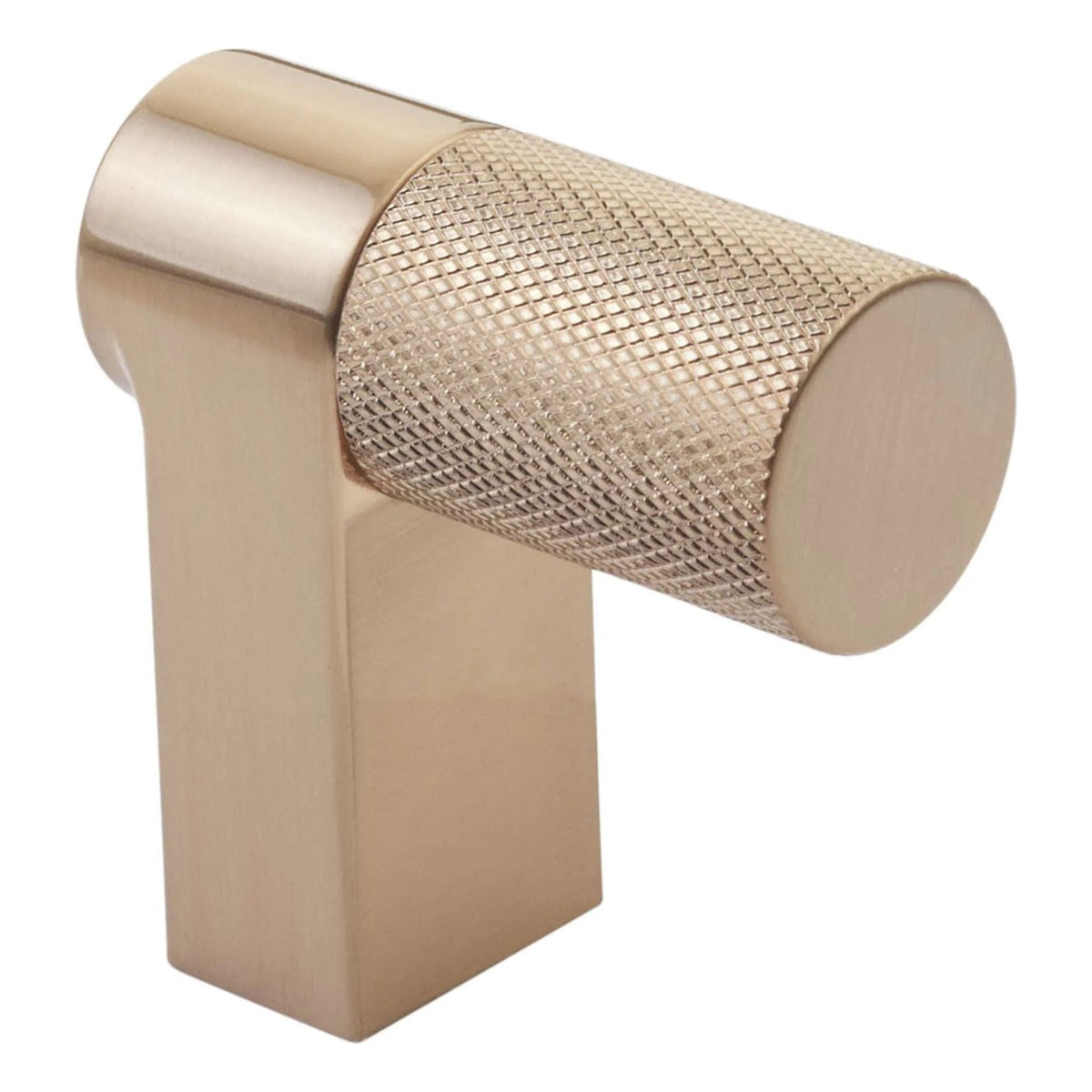 Emtek - Emtek Select Bar Cabinet Finger Pull Knurled Bar - 86659.RECSCU.KNSCU | Montreal Lighting & Hardware